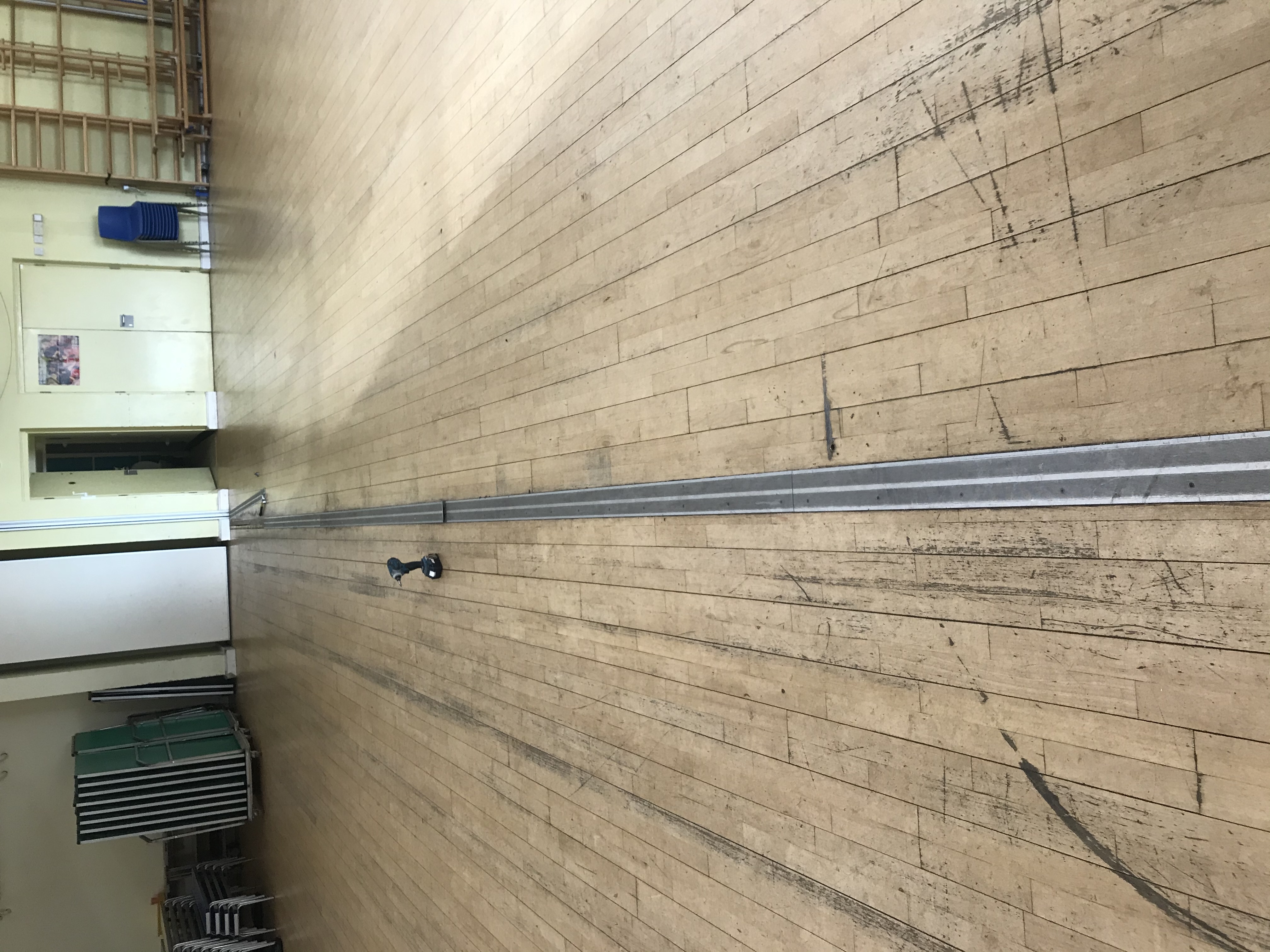 Wood Floor floor after sanding work in SW14