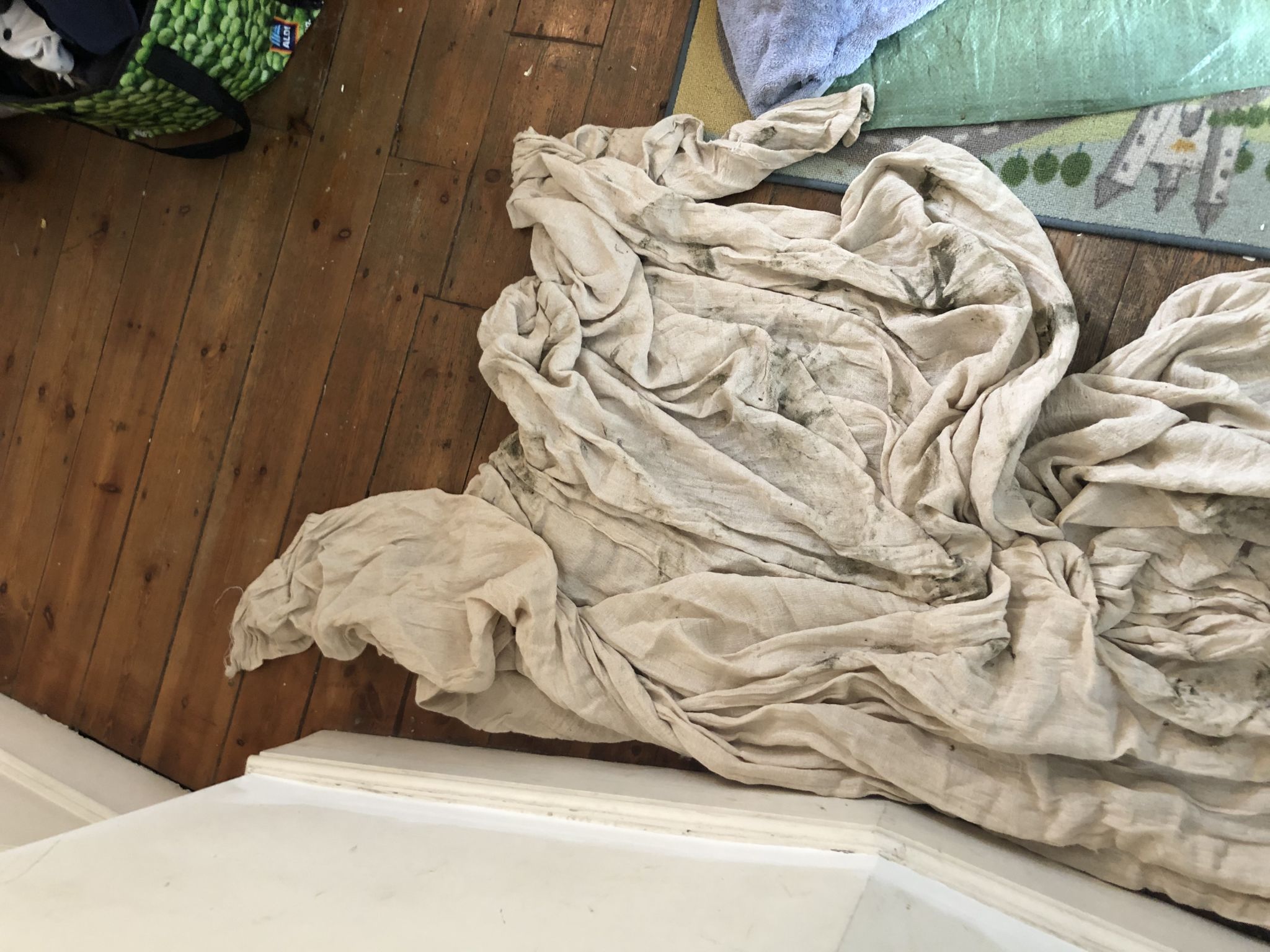 Floor condition before work at SW14