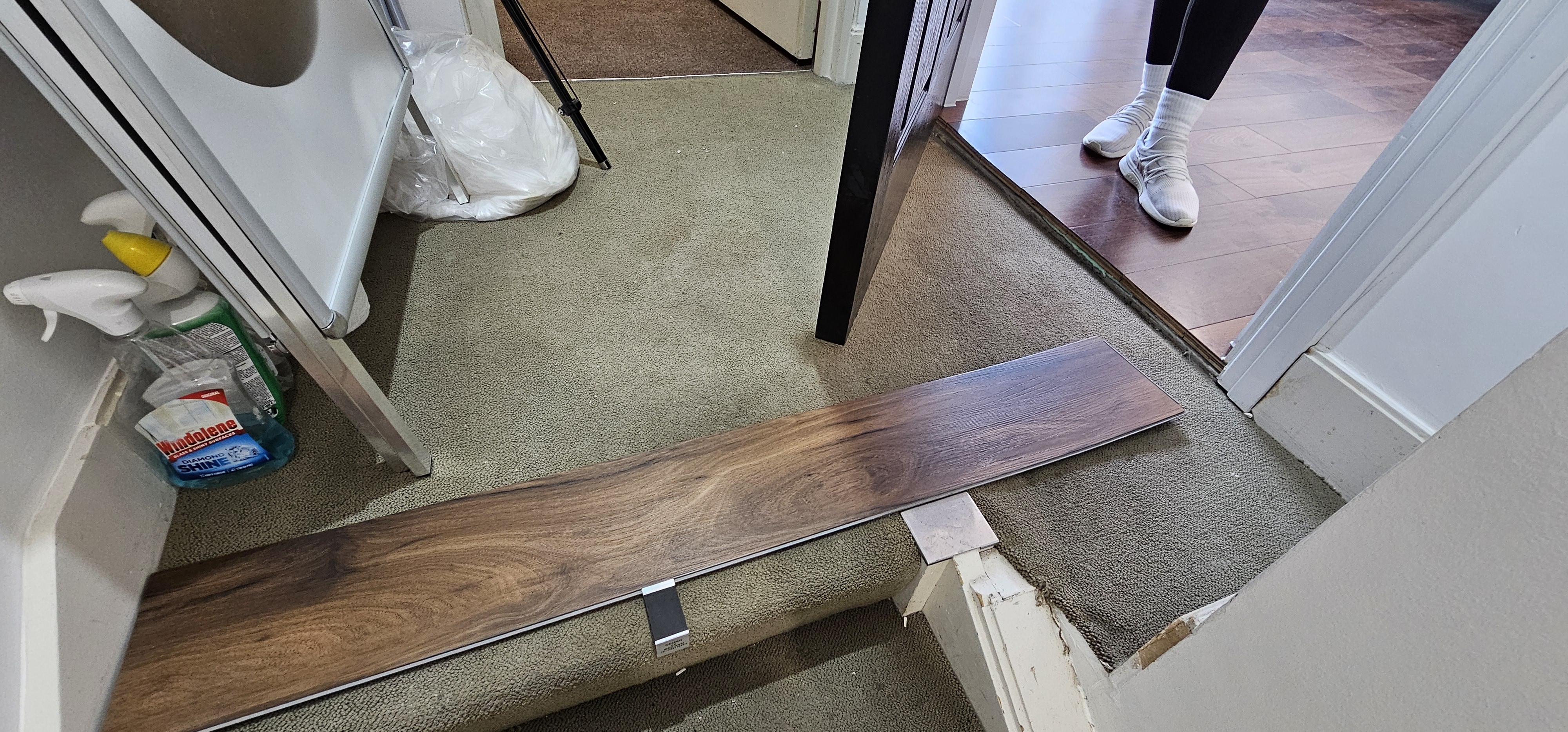 Wood Floor floor after sanding work in SW15