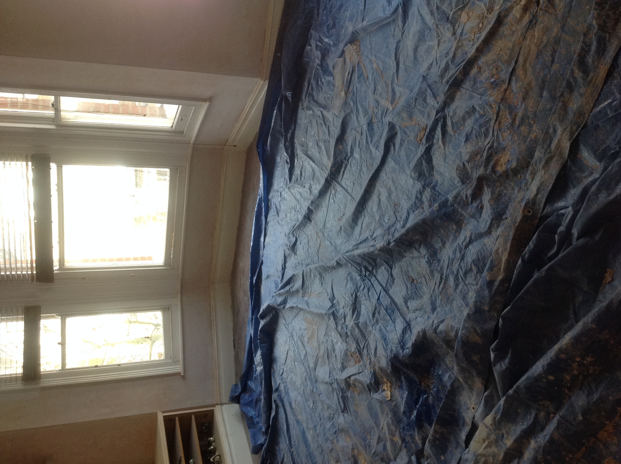 Floor condition before work at SW15