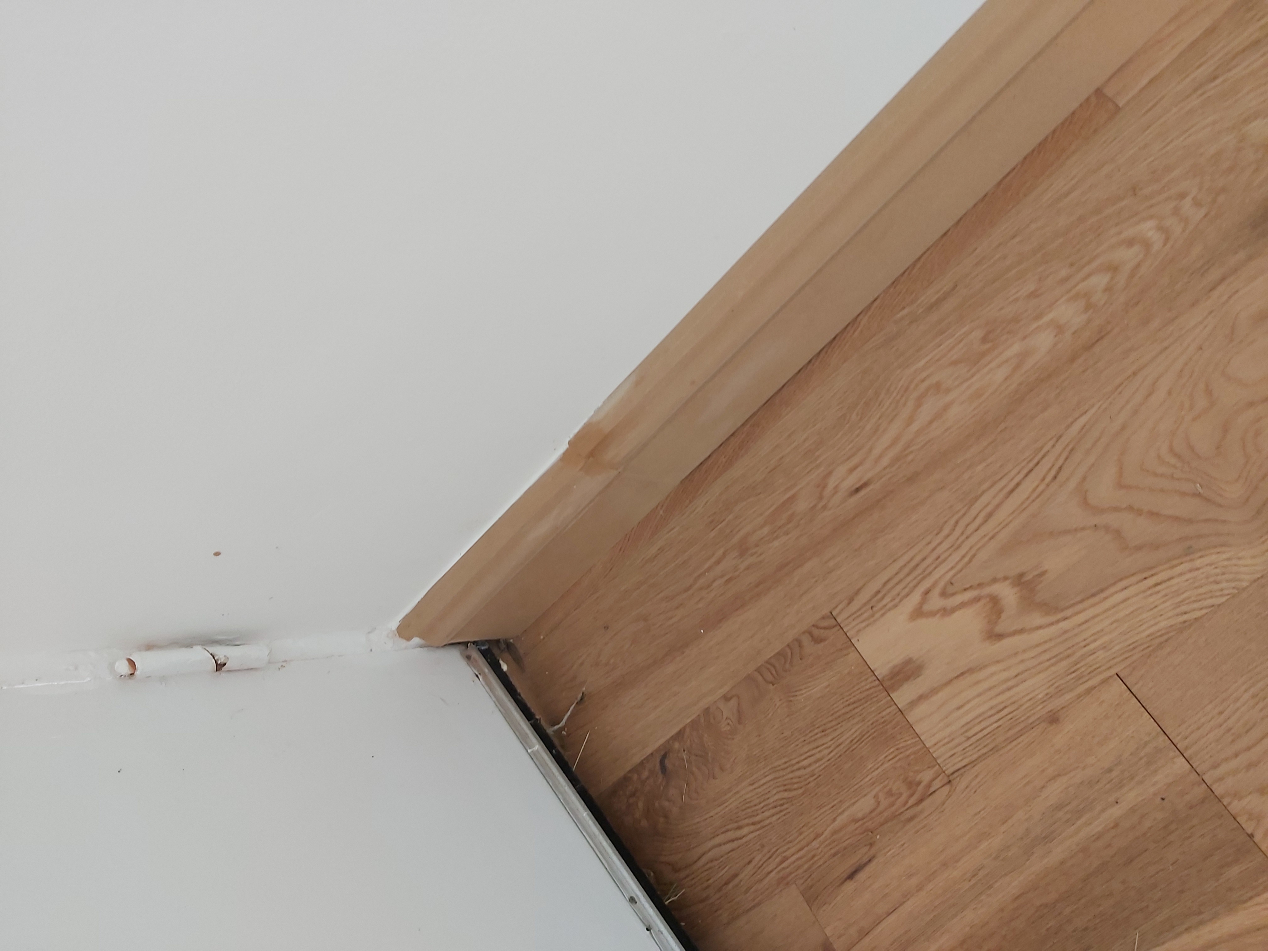 Wood Floor floor after fitting work in SW15