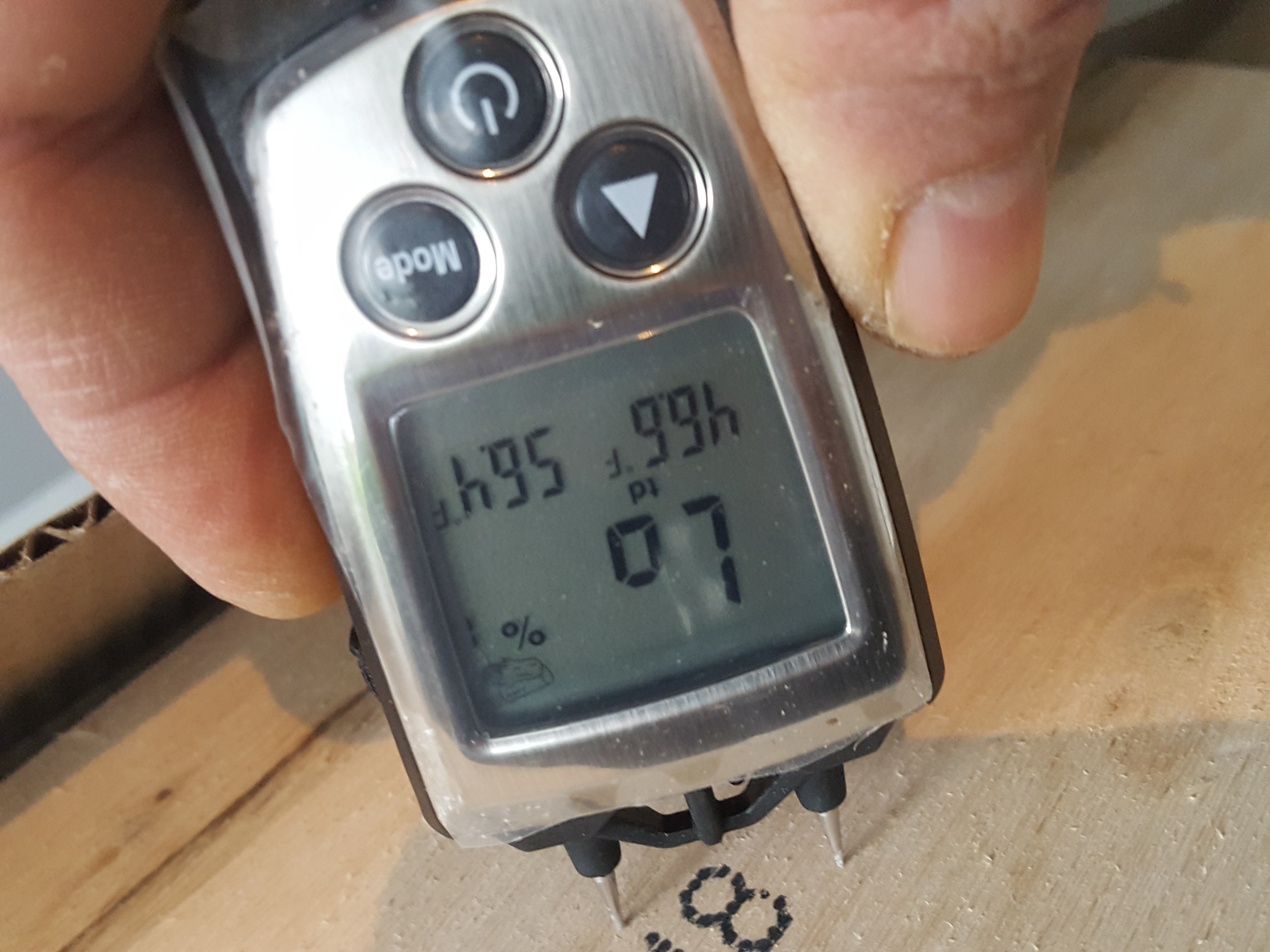 Engineered Wood floor after fitting work in SW15