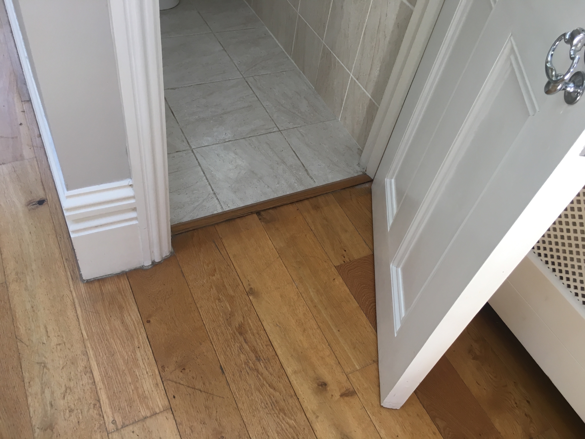 Floor condition before work at SW15