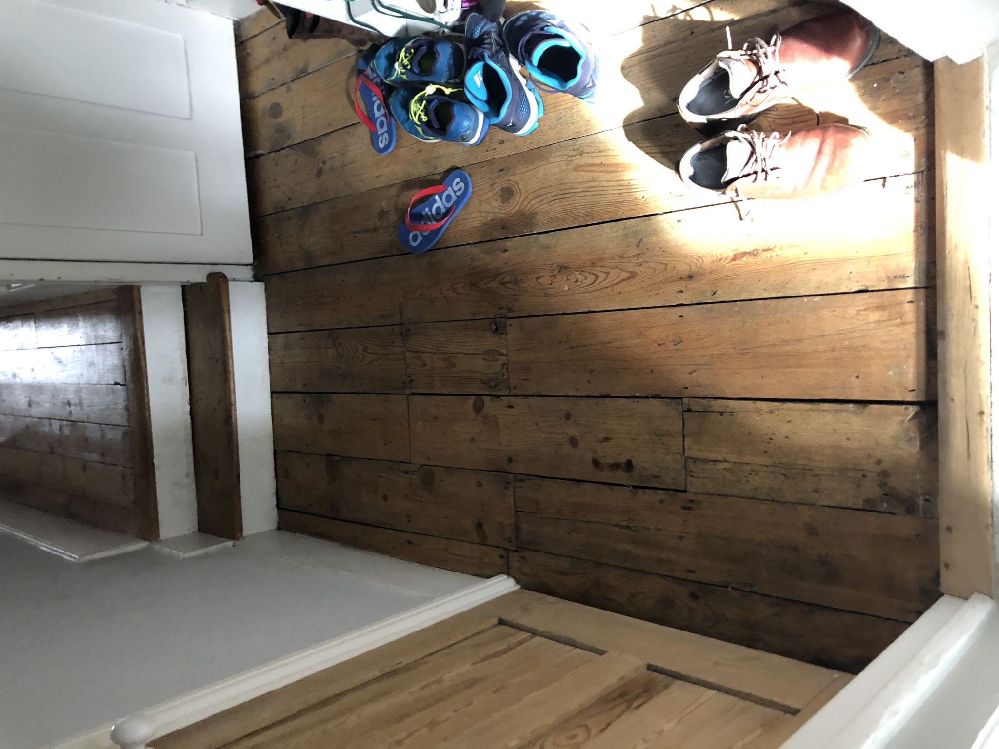 Floor condition before work at SW15