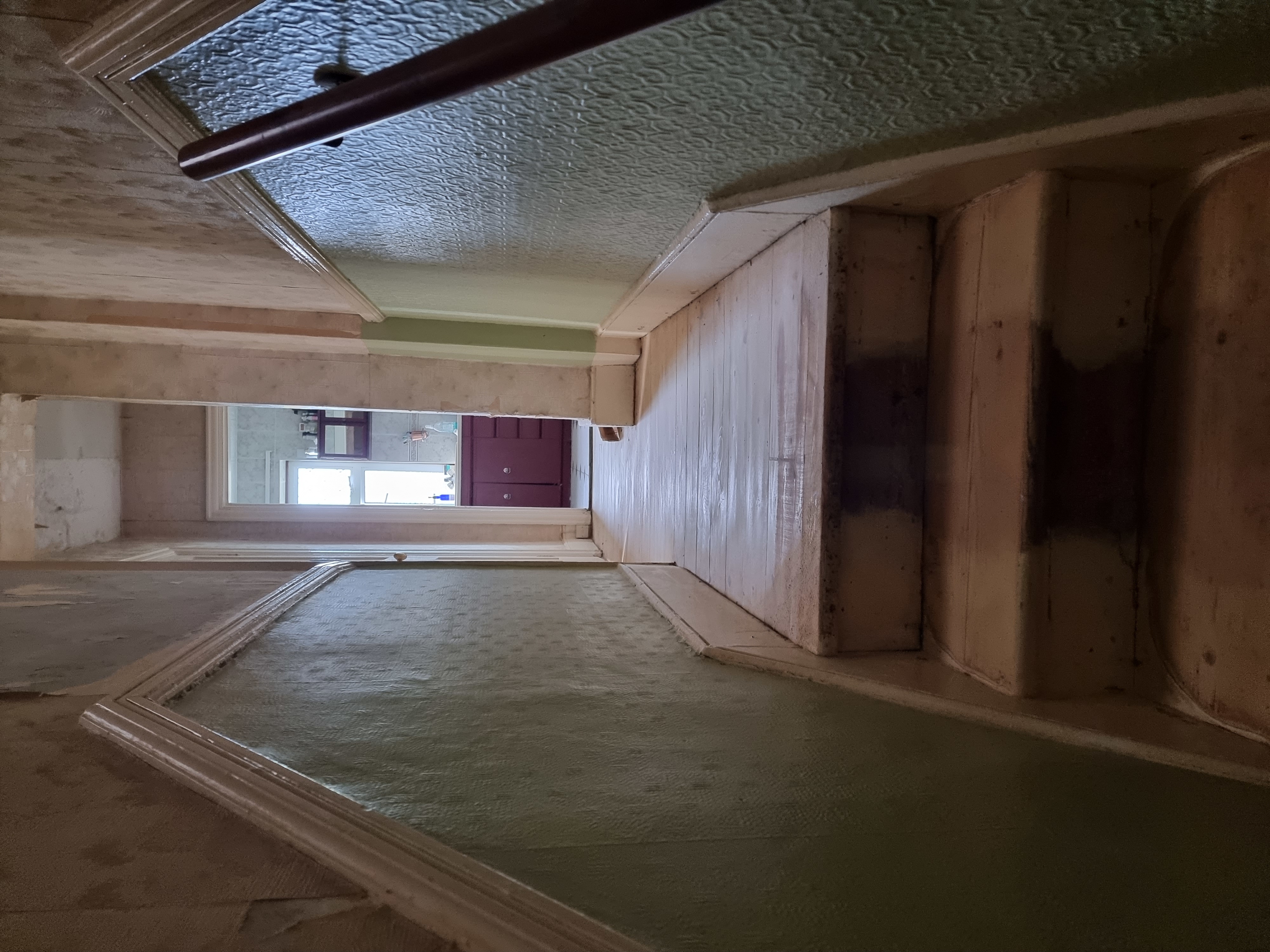 Laminate floor after sanding work in SW16