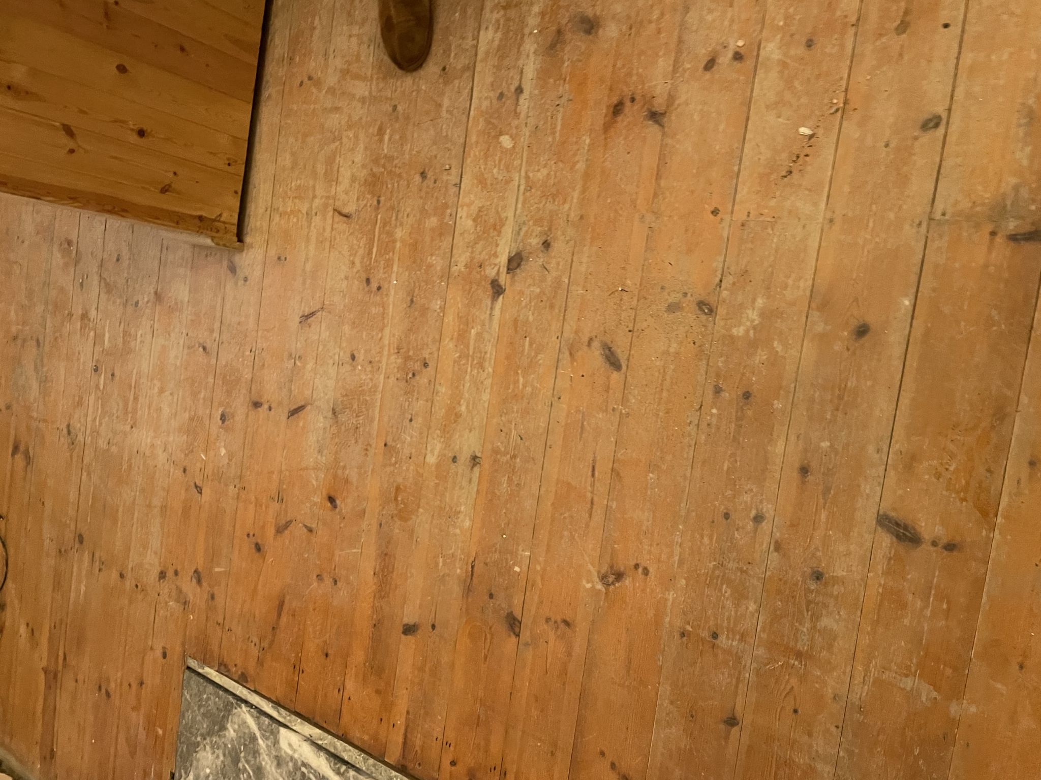 Floor condition before work at SW16