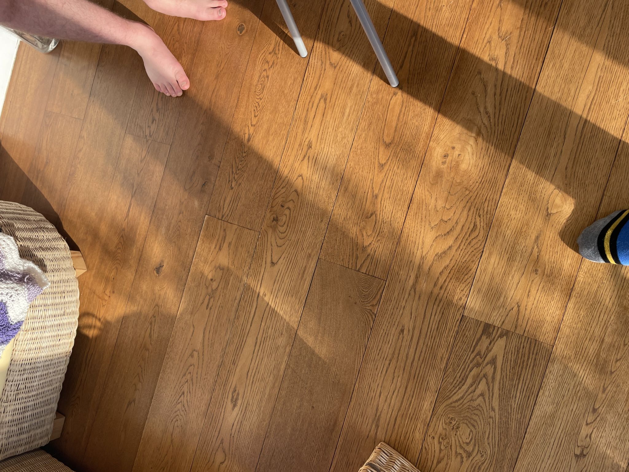 Floor condition before work at SW16