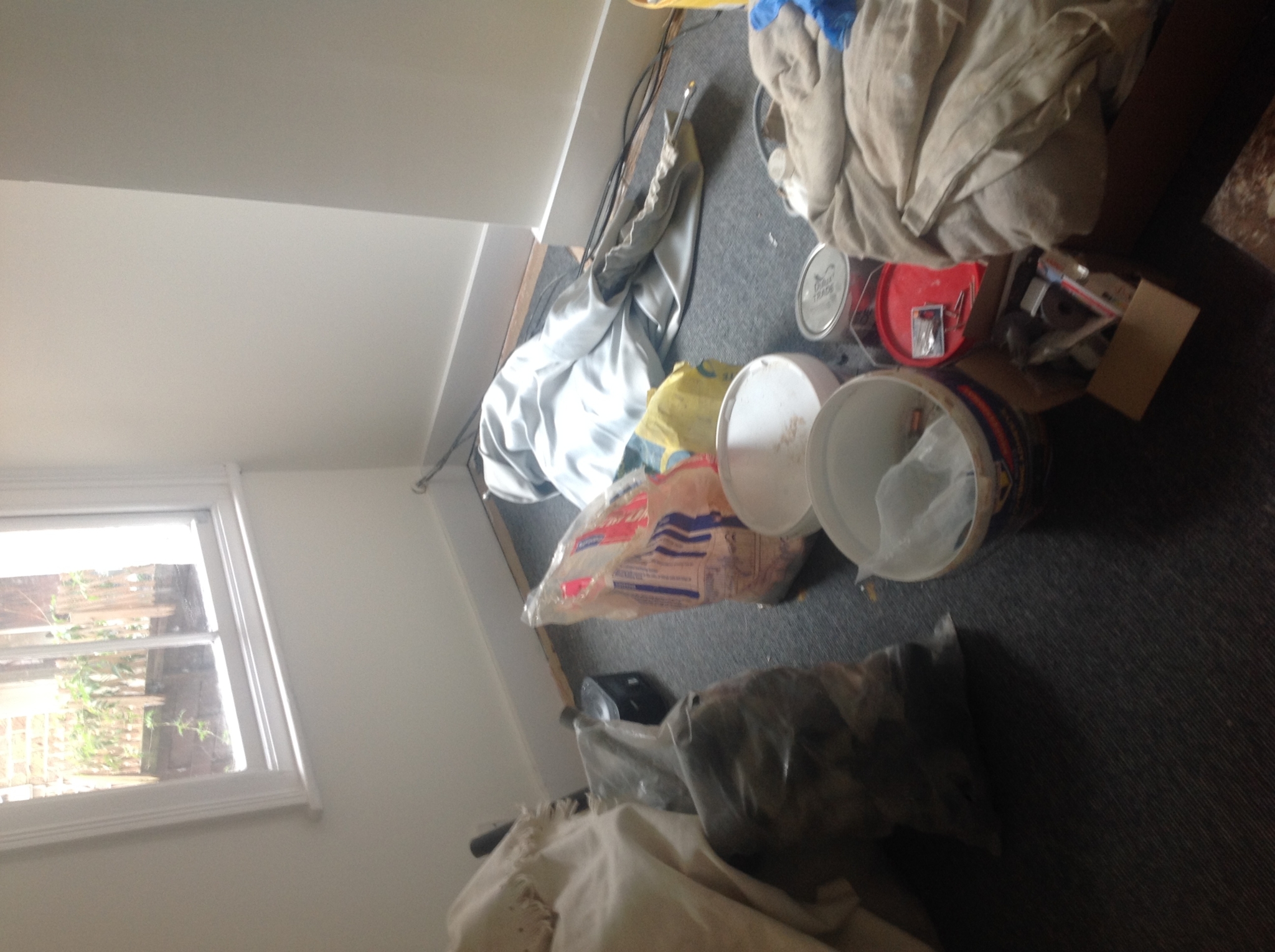 Floor condition before work at SW16