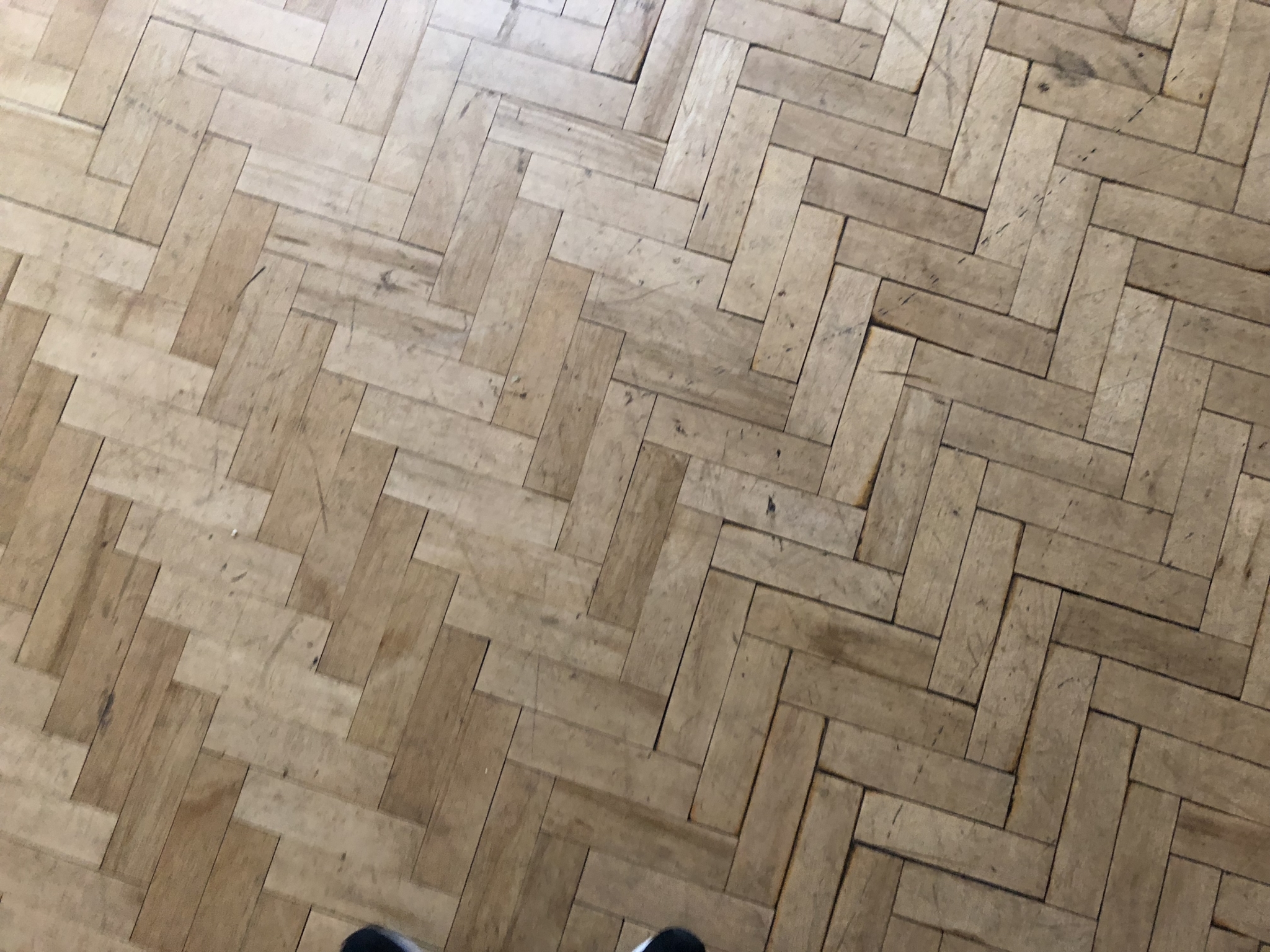 Floor condition before work at SW17