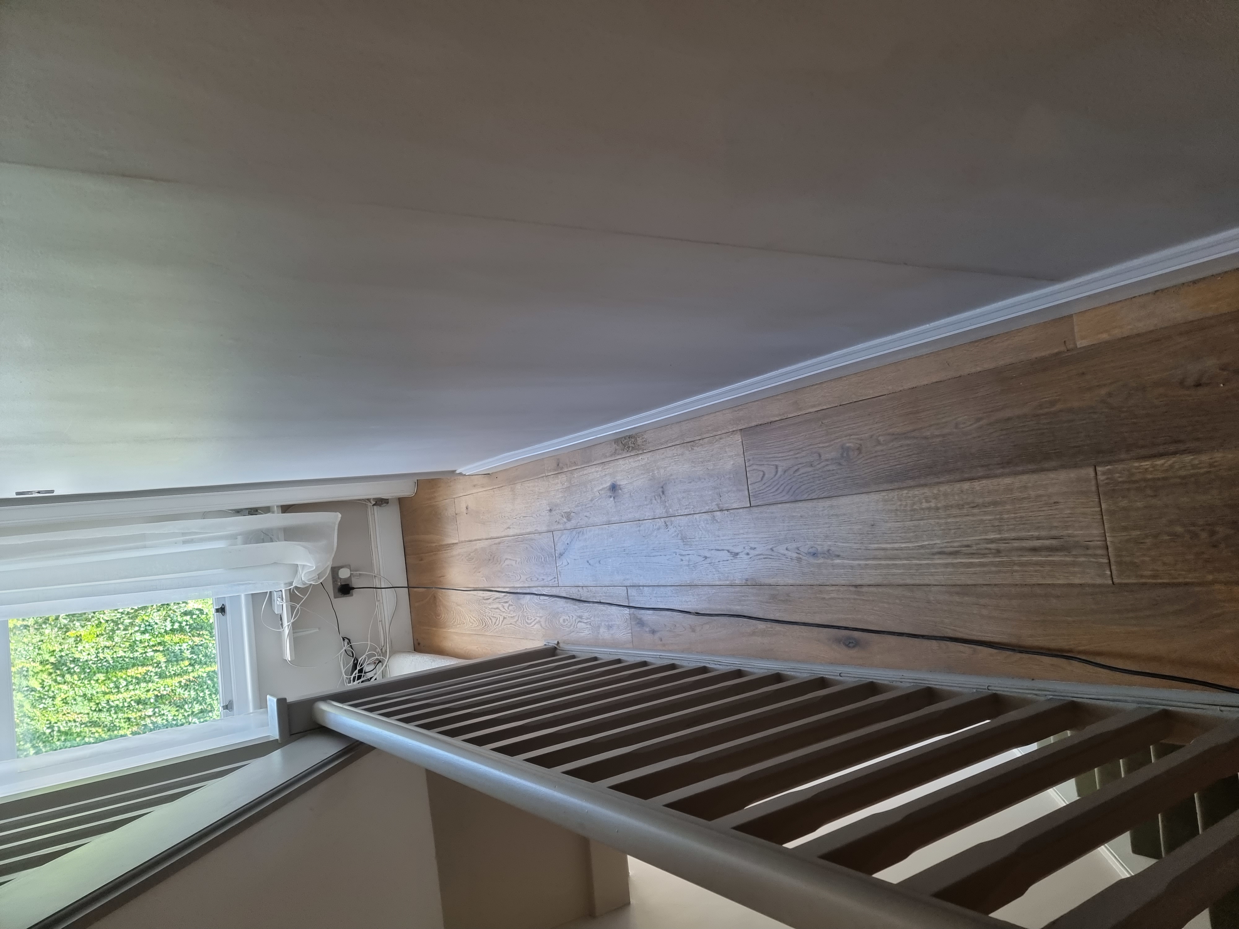 Engineered Wood floor after sanding work in SW18