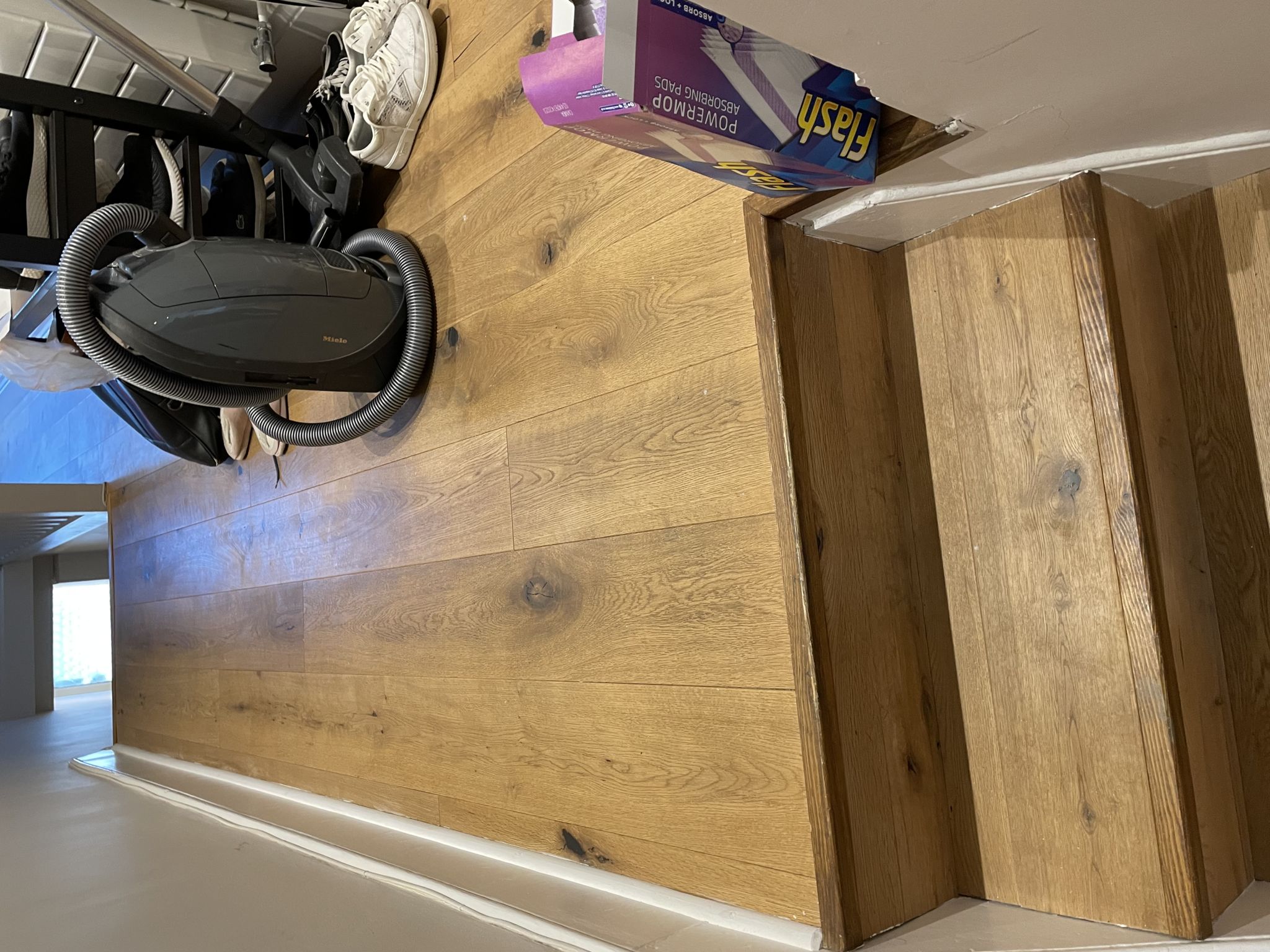 Floor condition before work at SW18