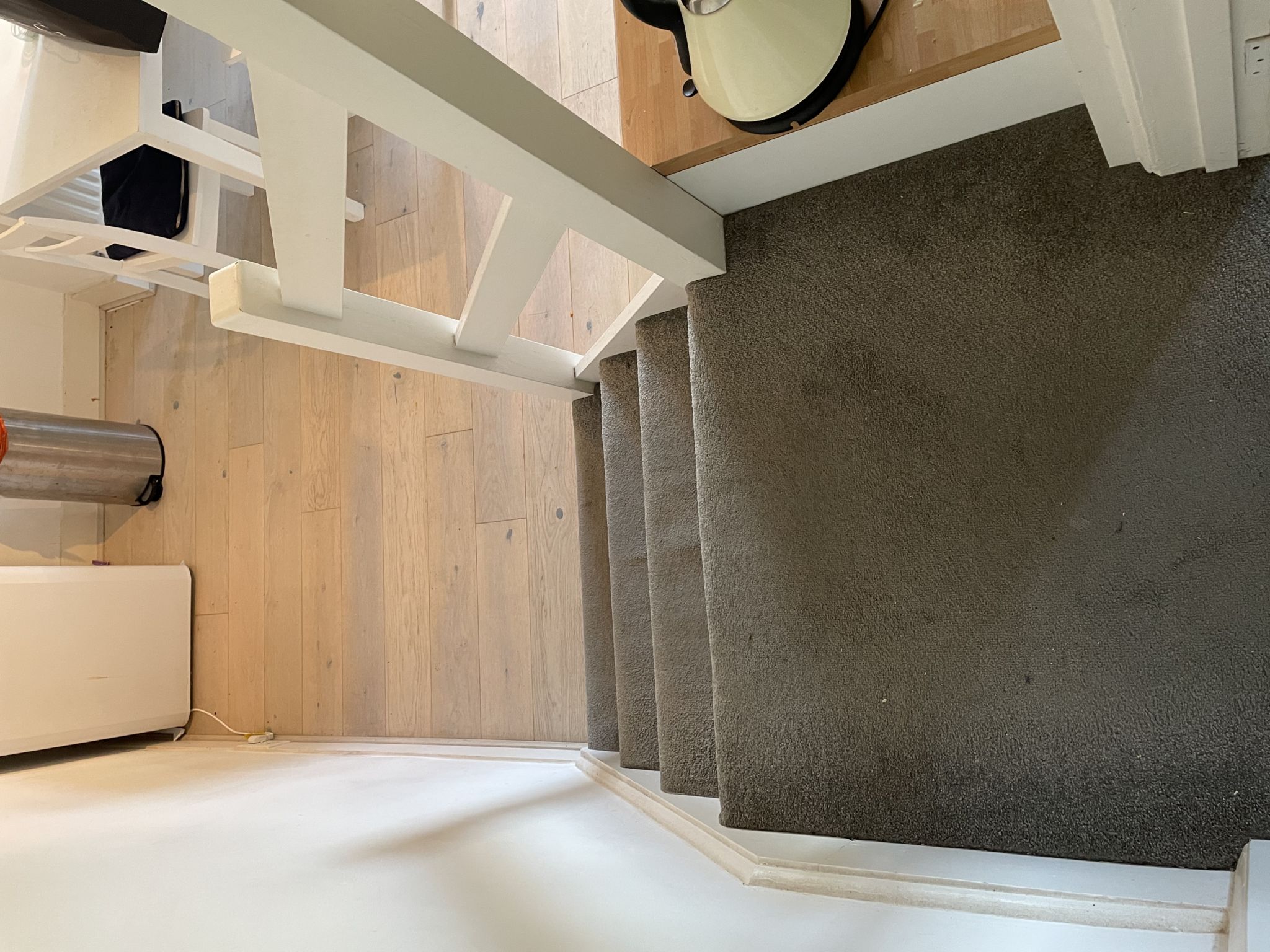 Floor condition before work at SW18