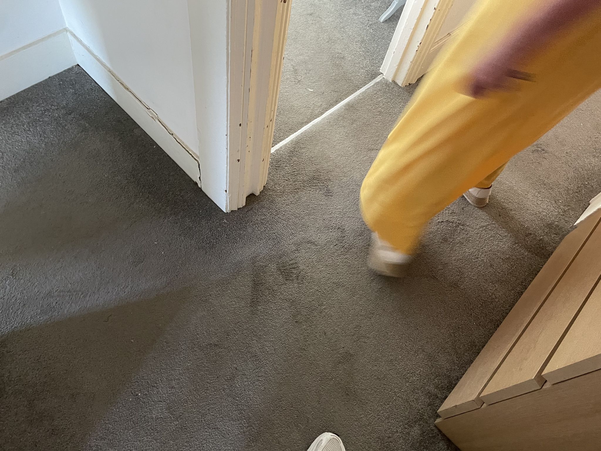 Floor condition before work at SW18