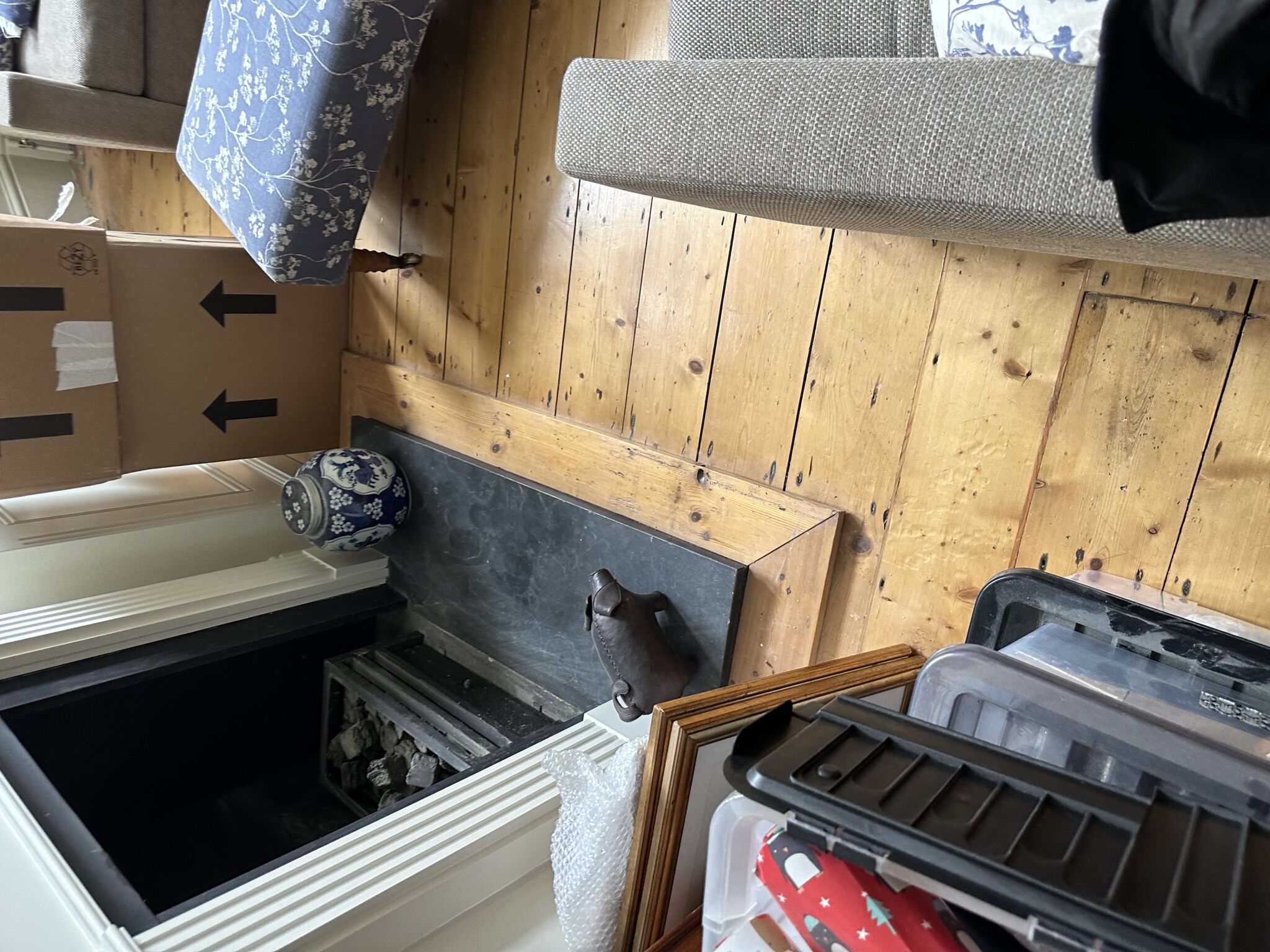 Floor condition before work at SW18