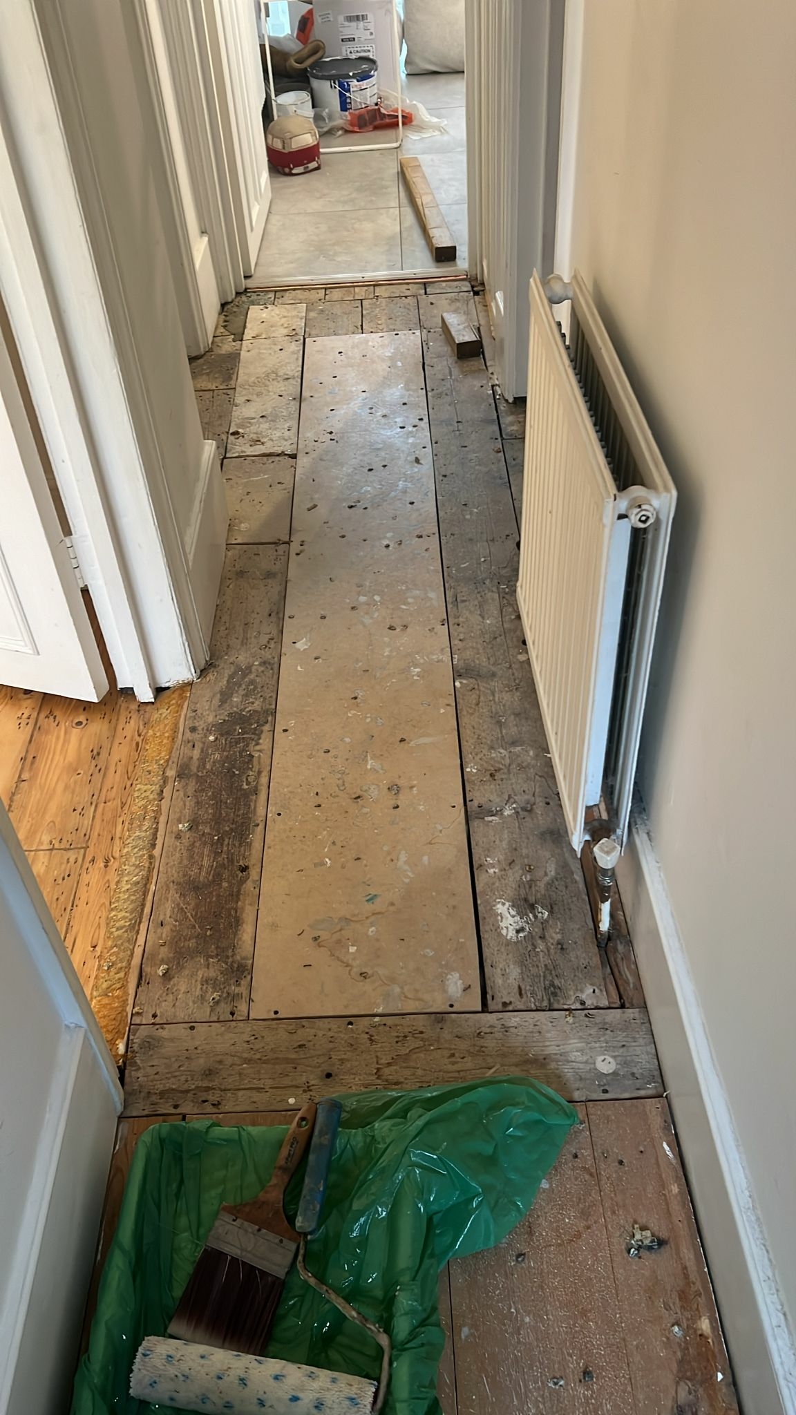 Completed floor, South London