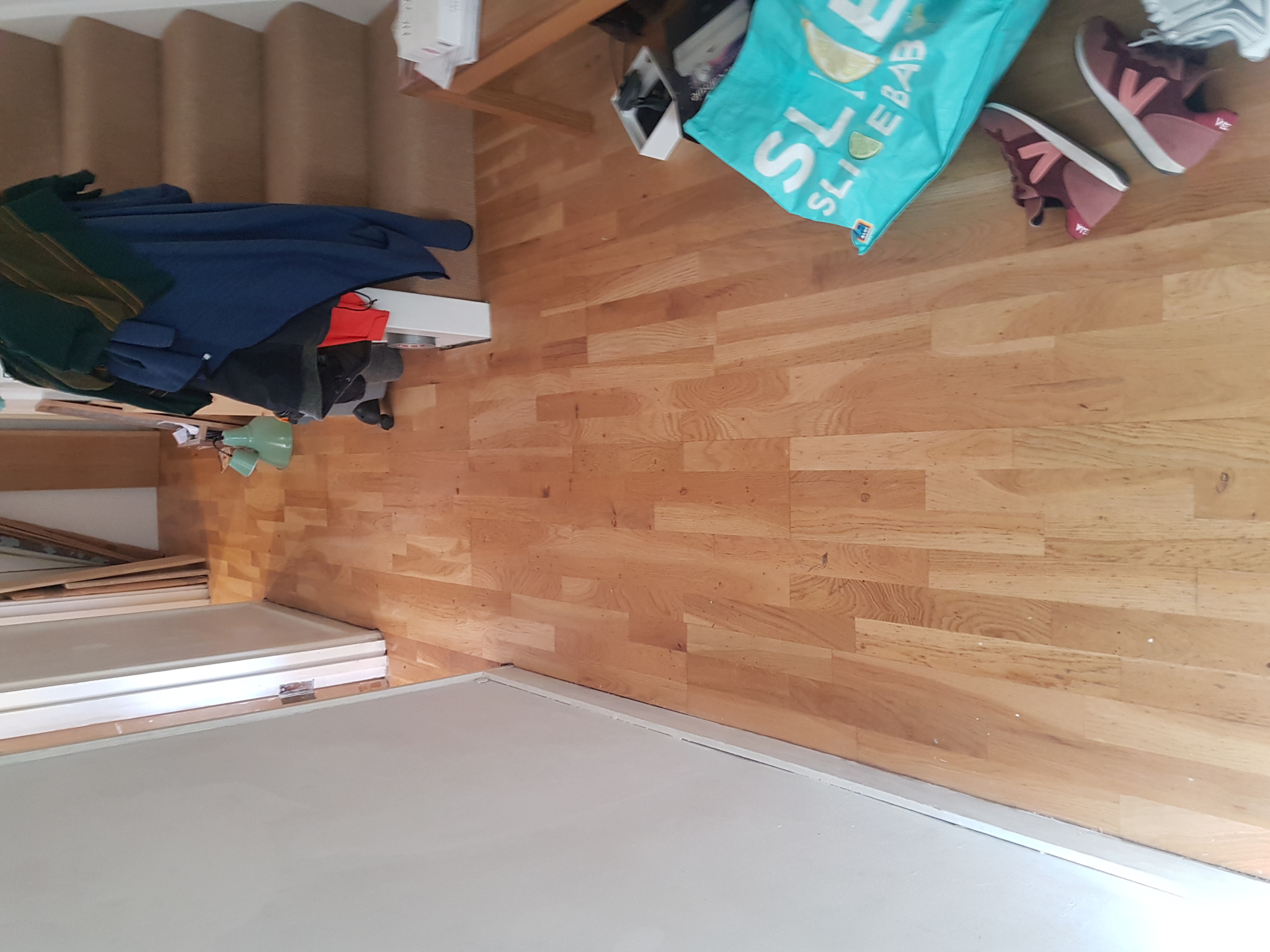 Floor condition before work at SW18