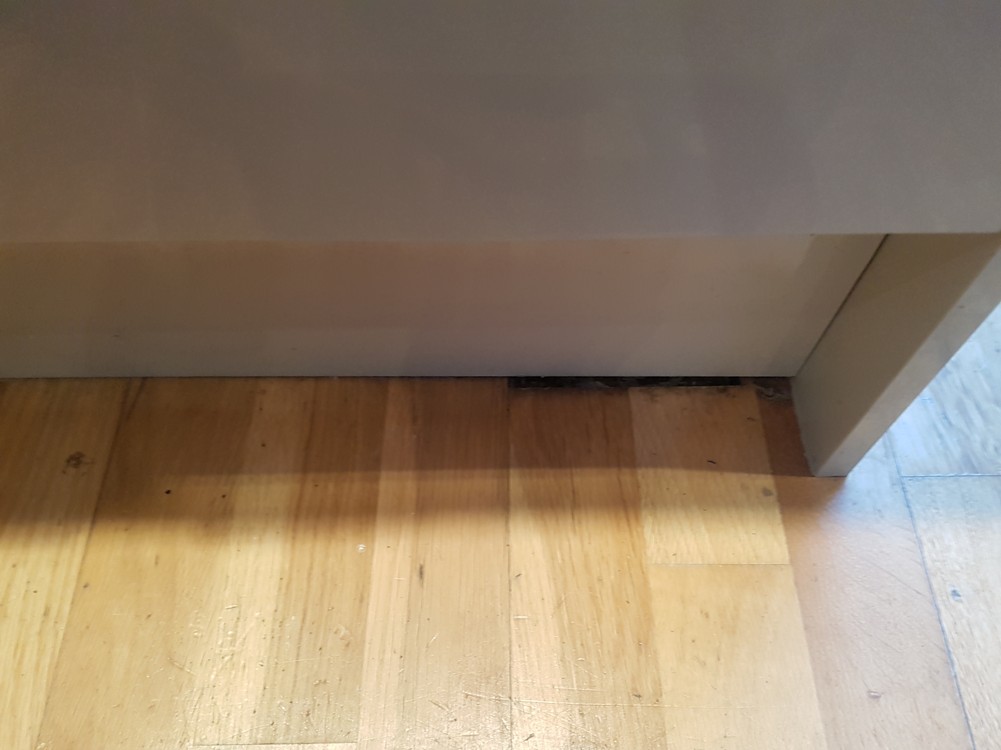 Floor condition before work at SW18