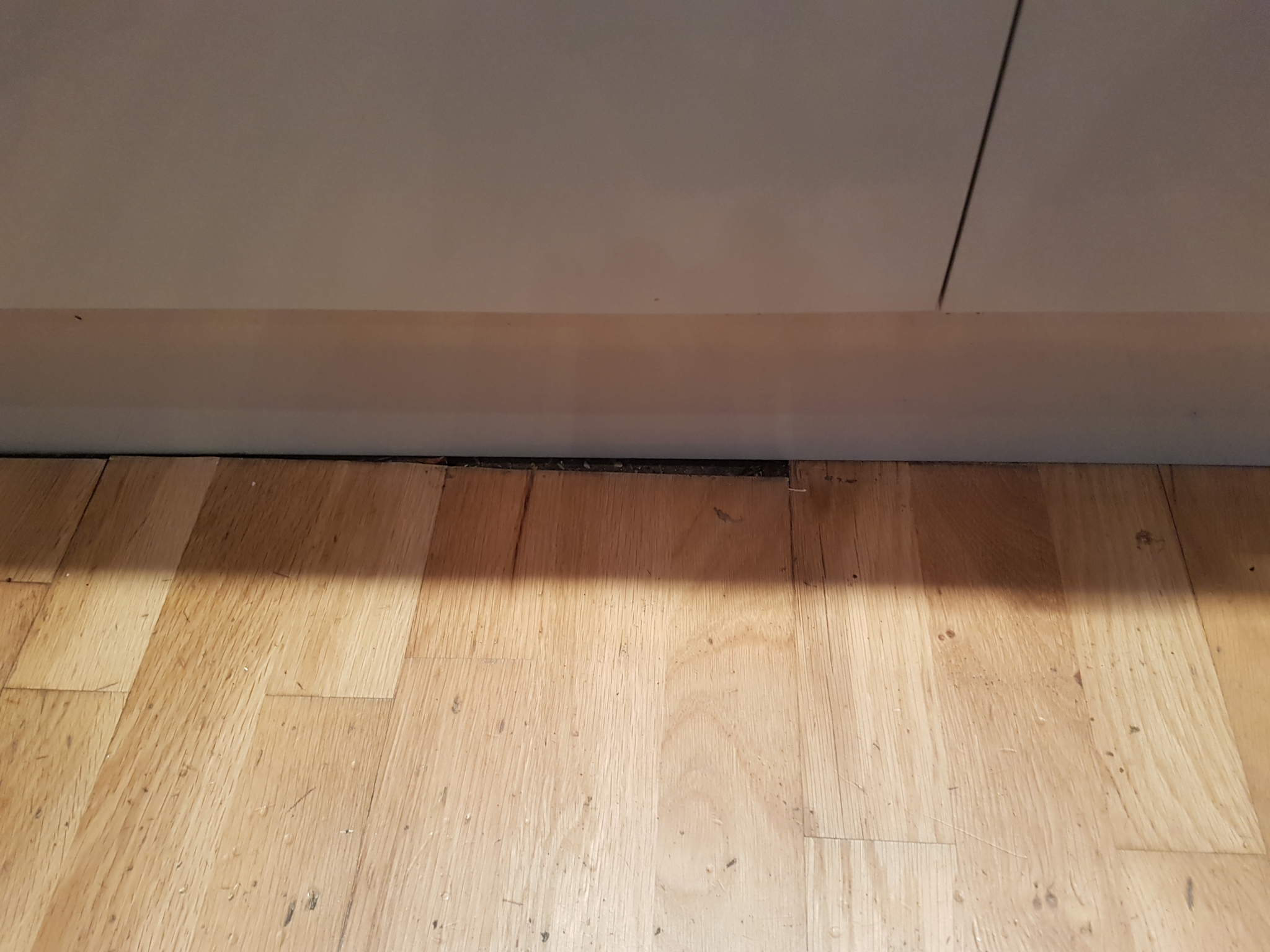 Floor condition before work at SW18