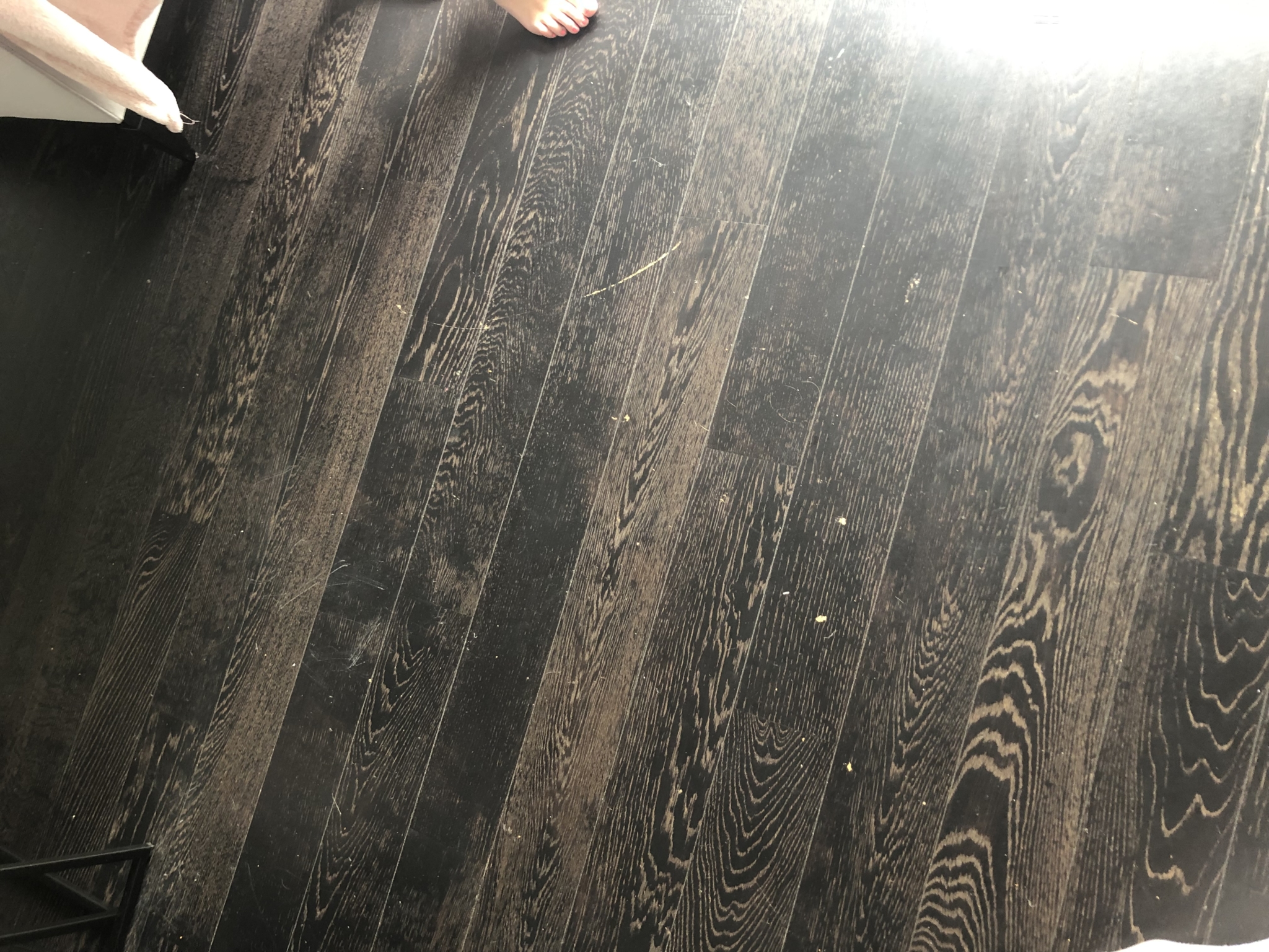 Floor condition before work at SW18