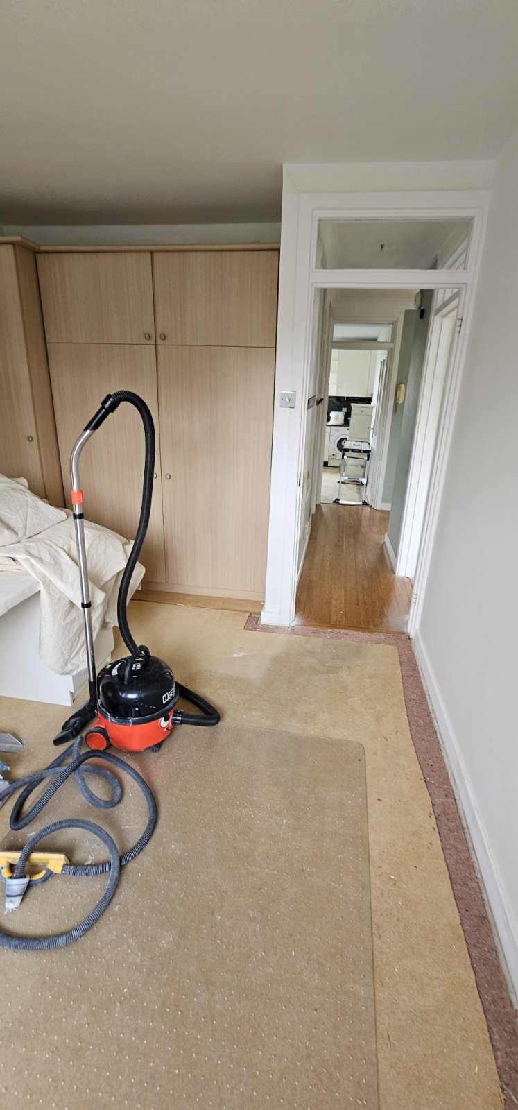 Floor condition before work at SW19