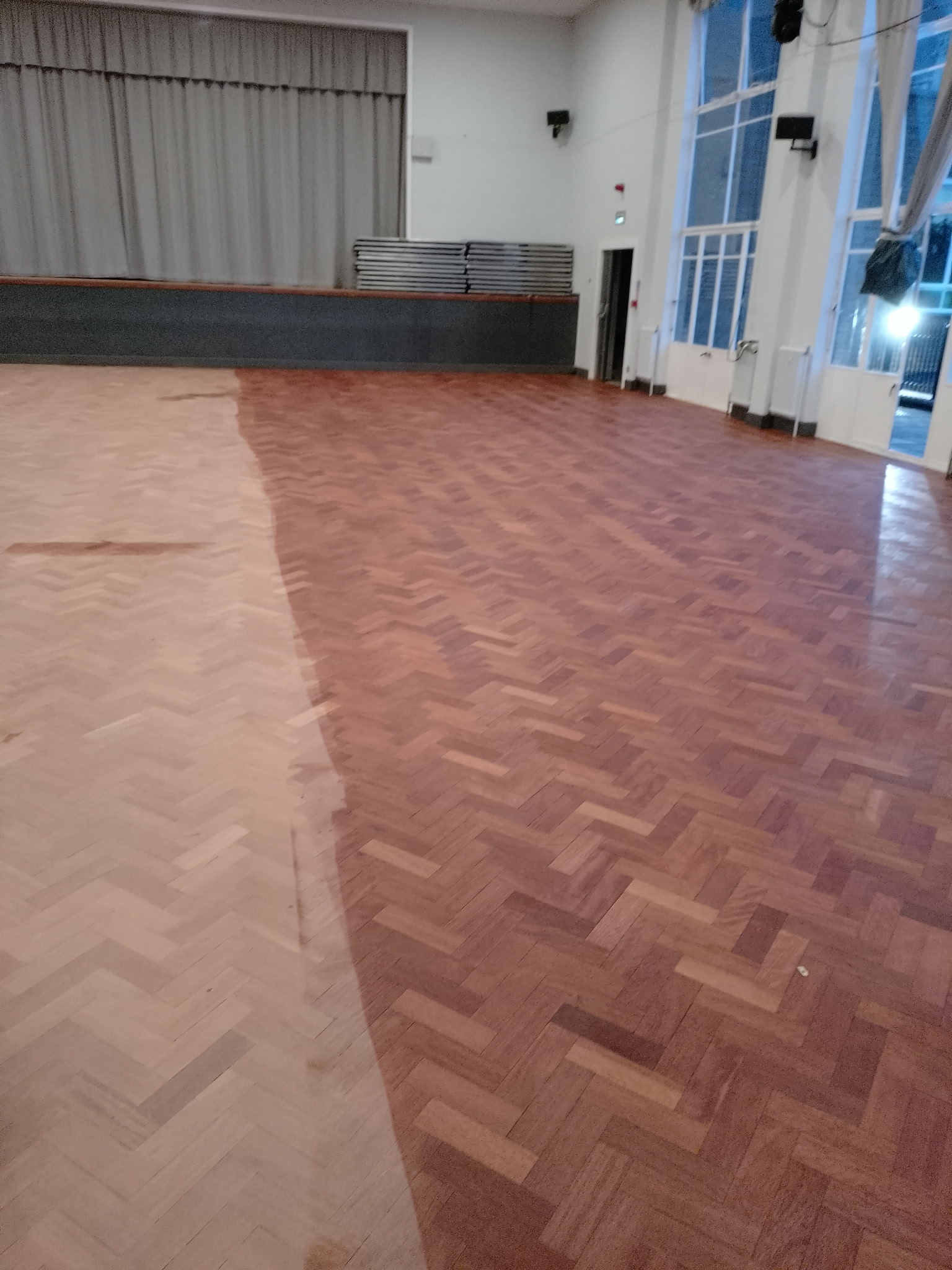 Completed floor, London