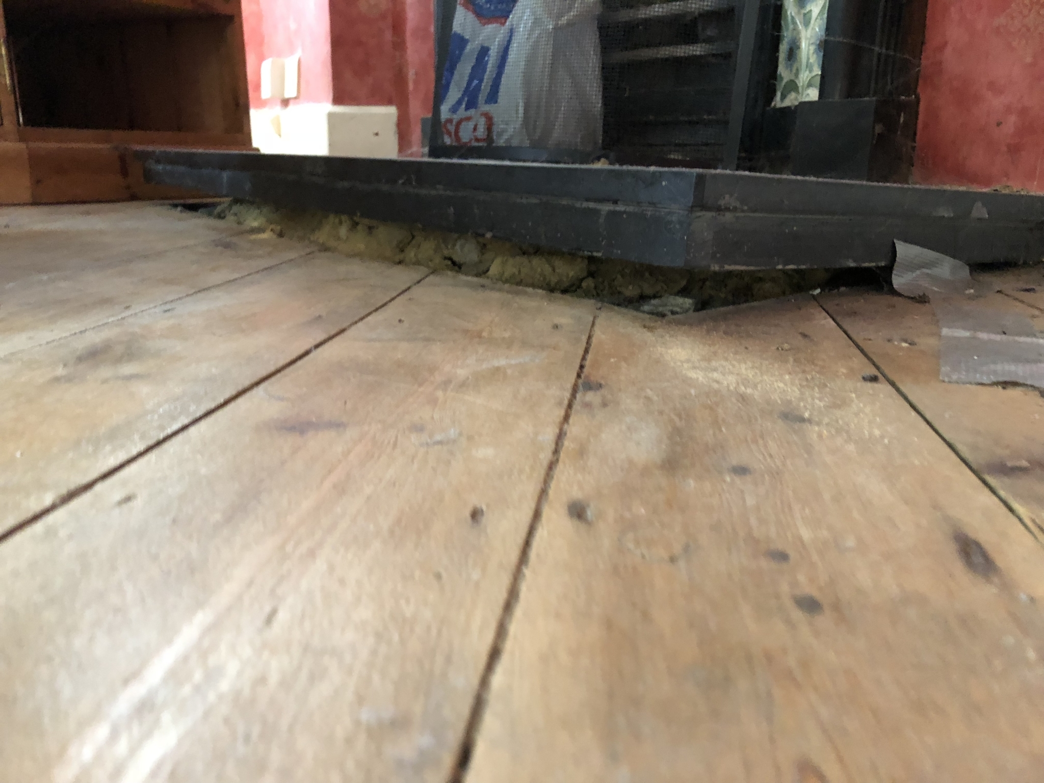 Floor condition before work at SW20