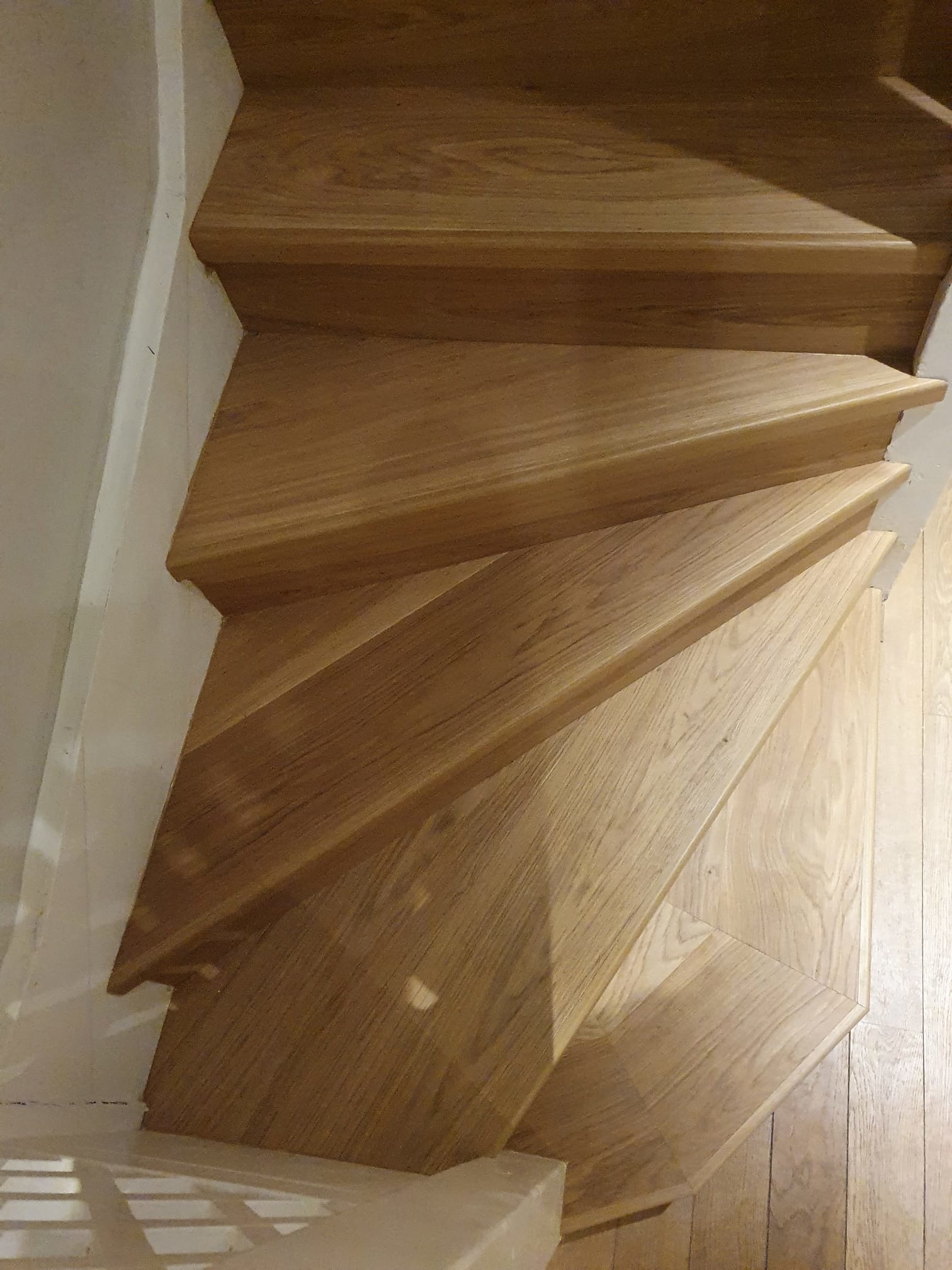 Engineered Wood floor after sanding work in SW3