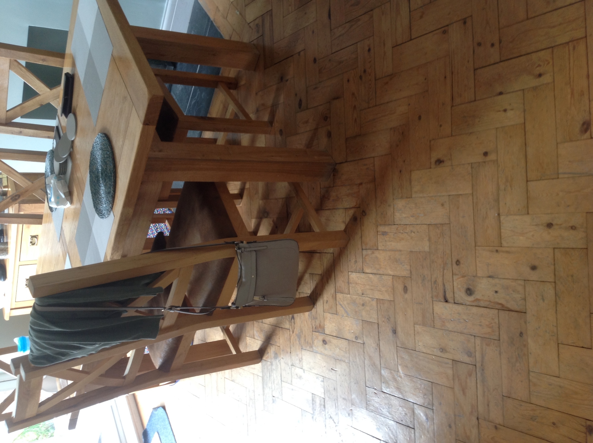 Floor condition before work at SW4