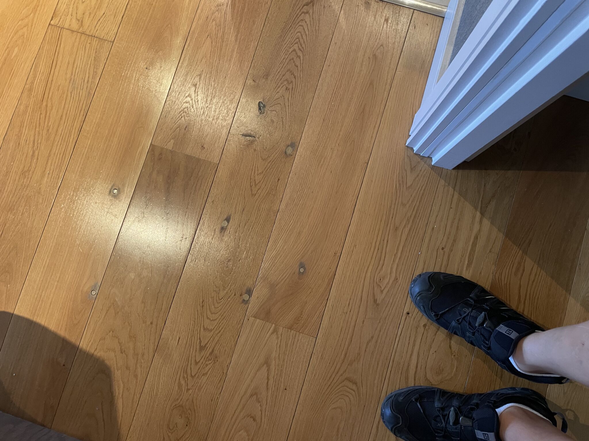 Floor condition before work at SW6