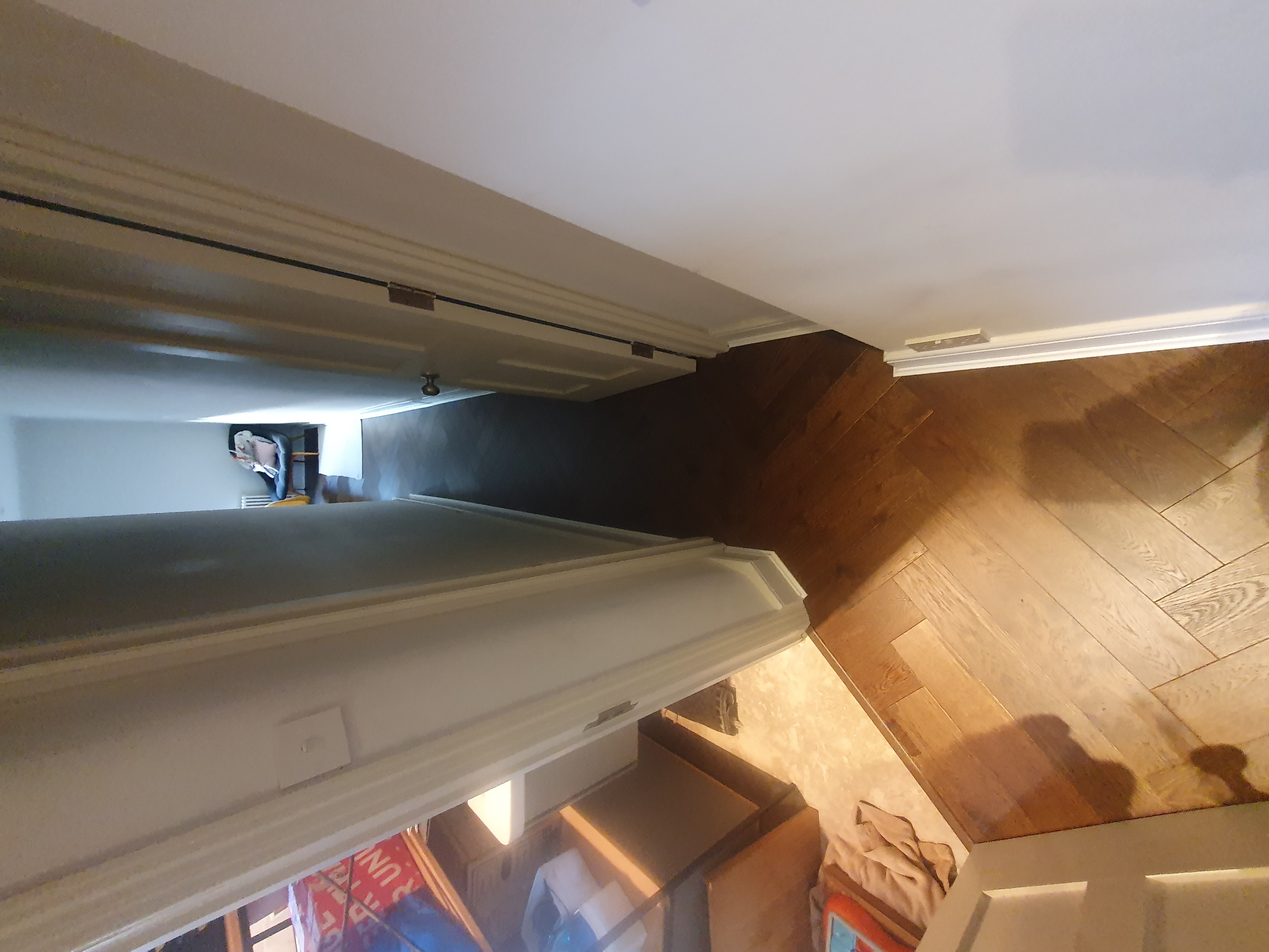 Finished parquet floor, Fulham Victorian terrace