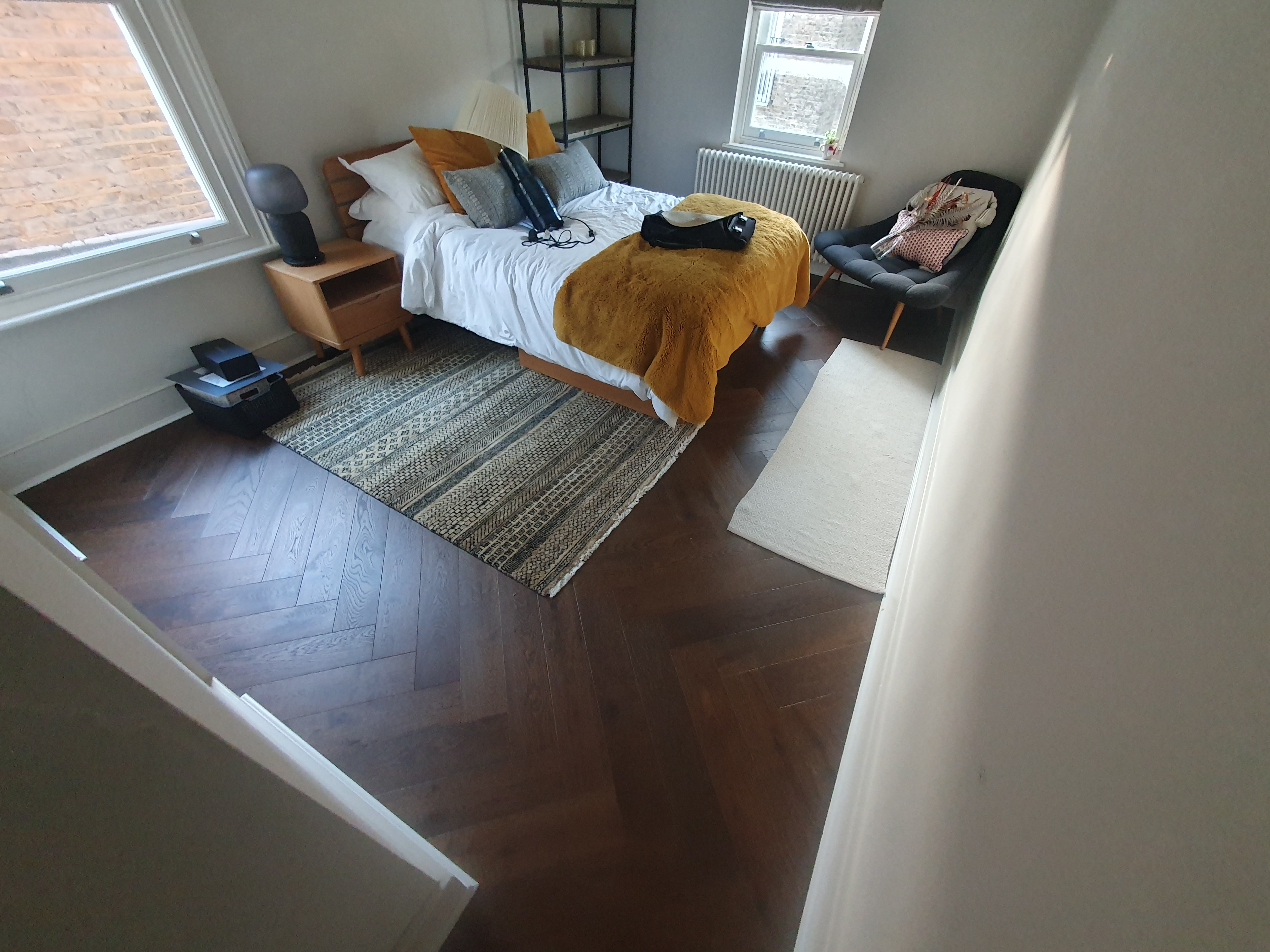 Parquet installation in progress, SW6