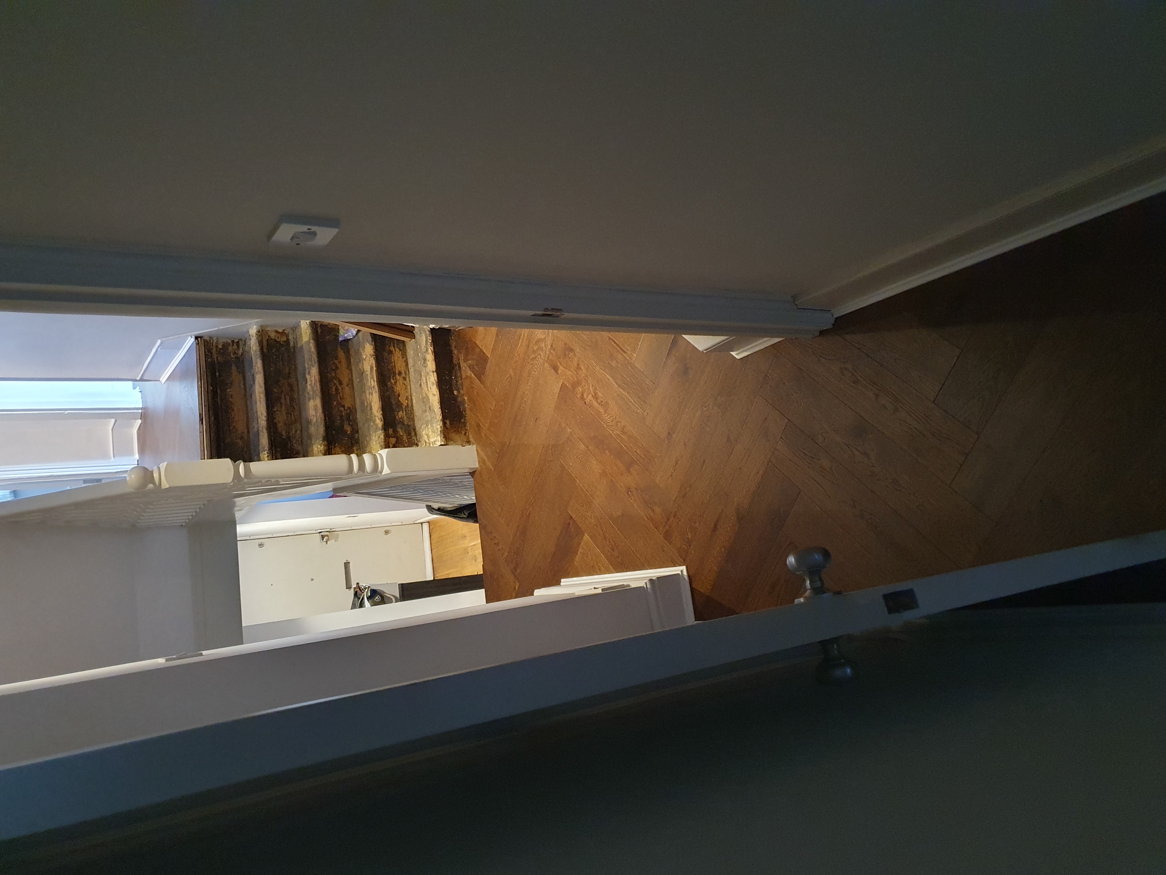 Herringbone parquet laid, Fulham