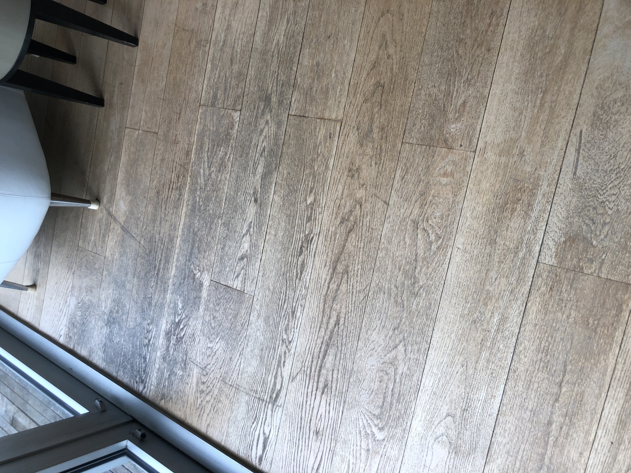 Floor condition before work at SW6