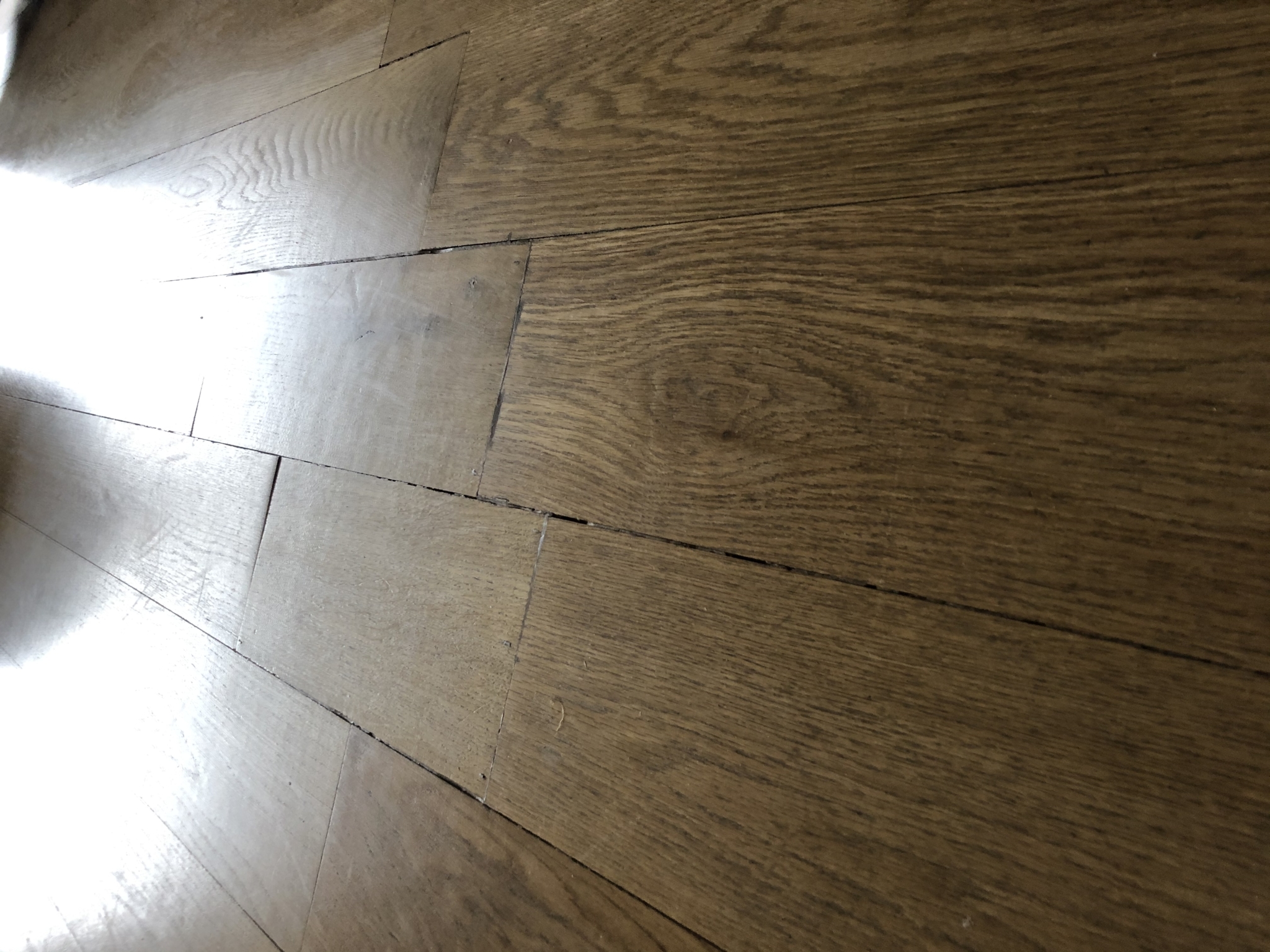 Floor condition before work at SW6