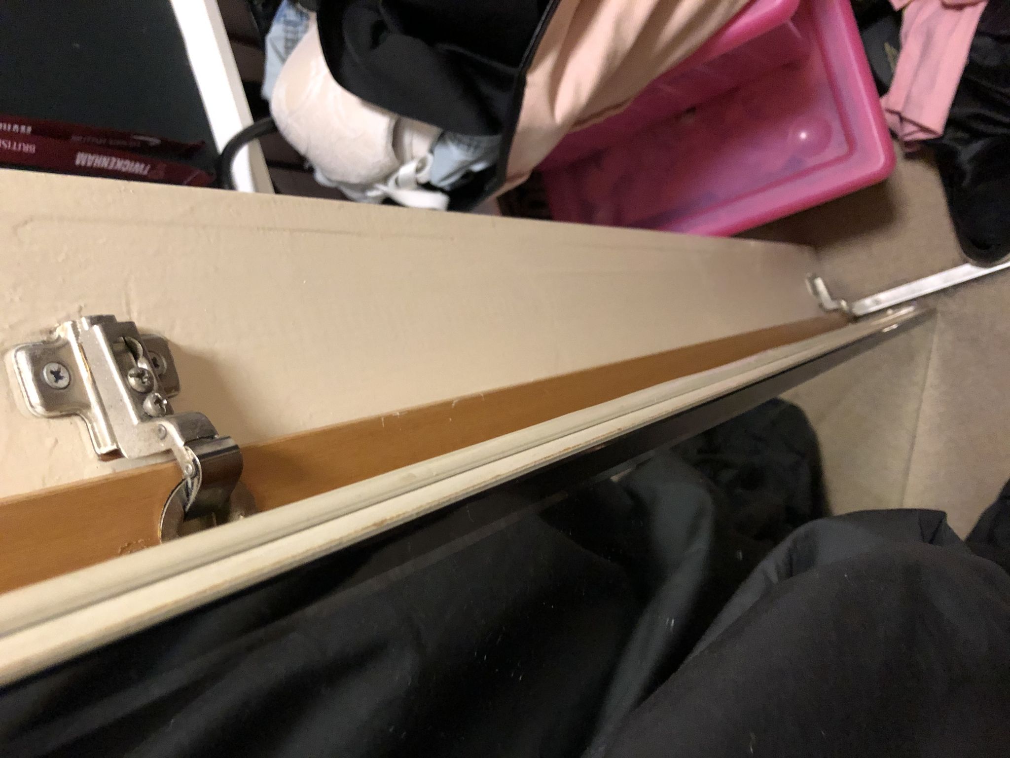 Floor condition before work at SW6