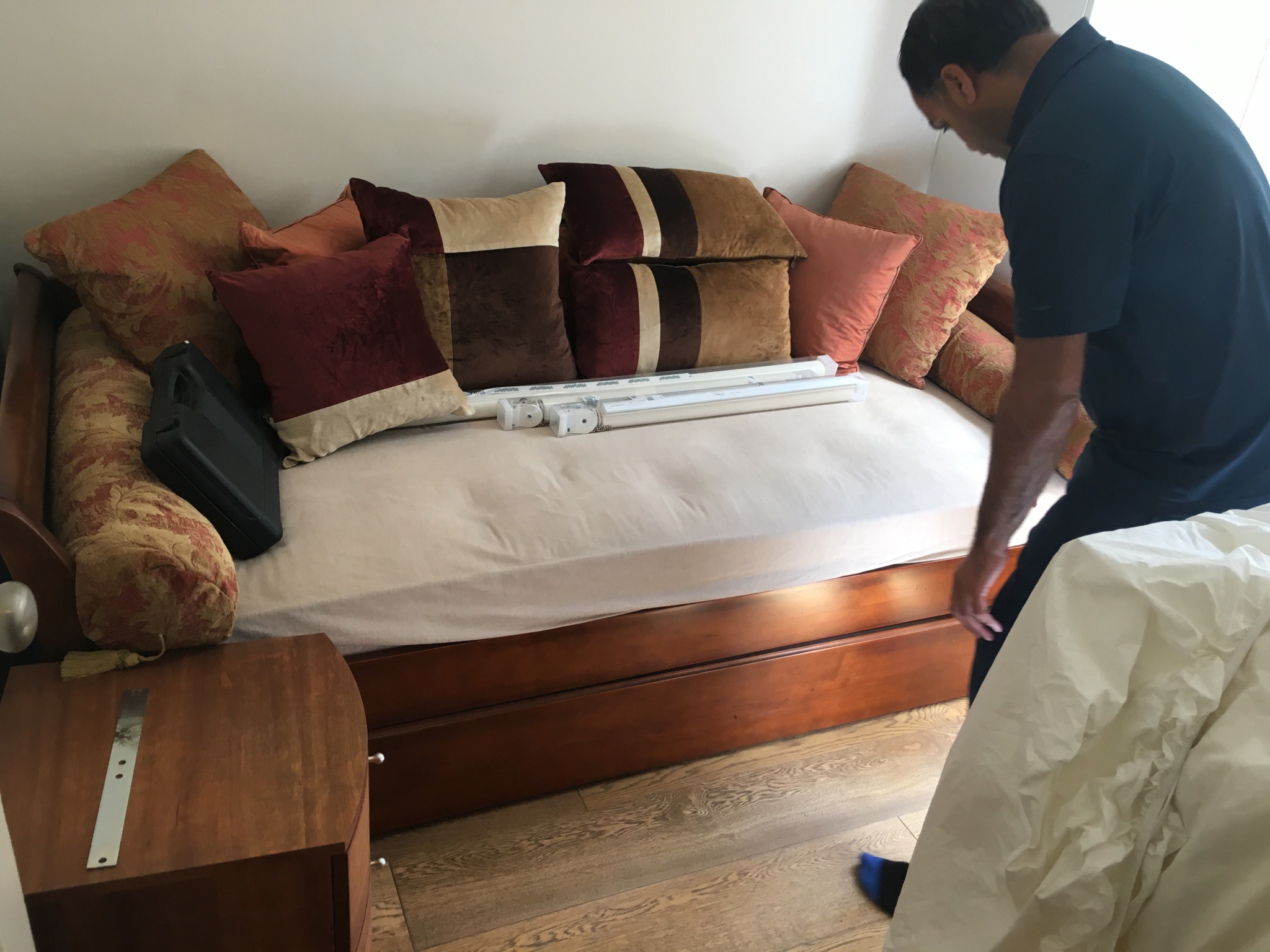 Floor condition before work at SW7