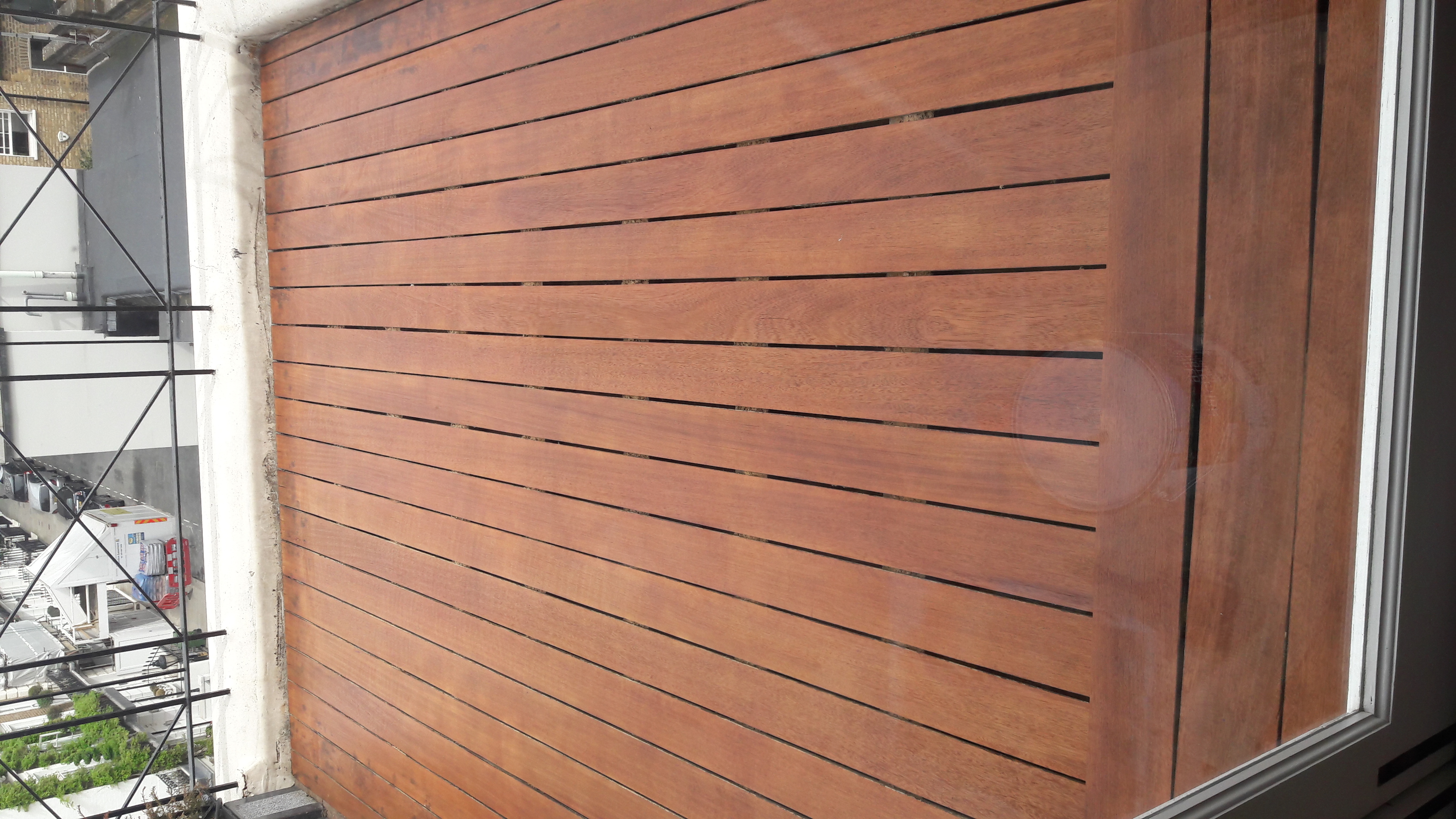 Wood Floor floor after sanding work in SW7