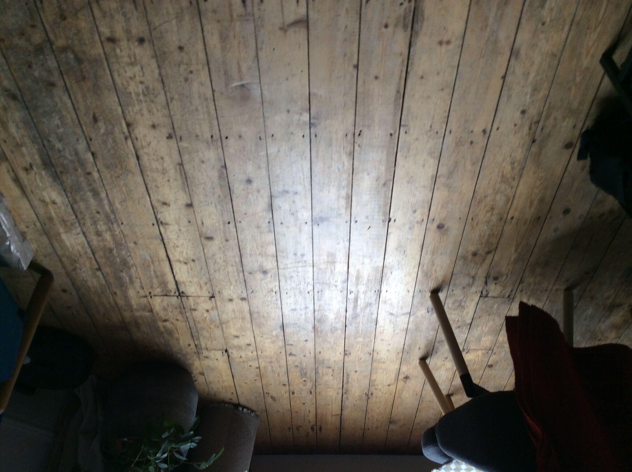 Floor condition before work at SW9