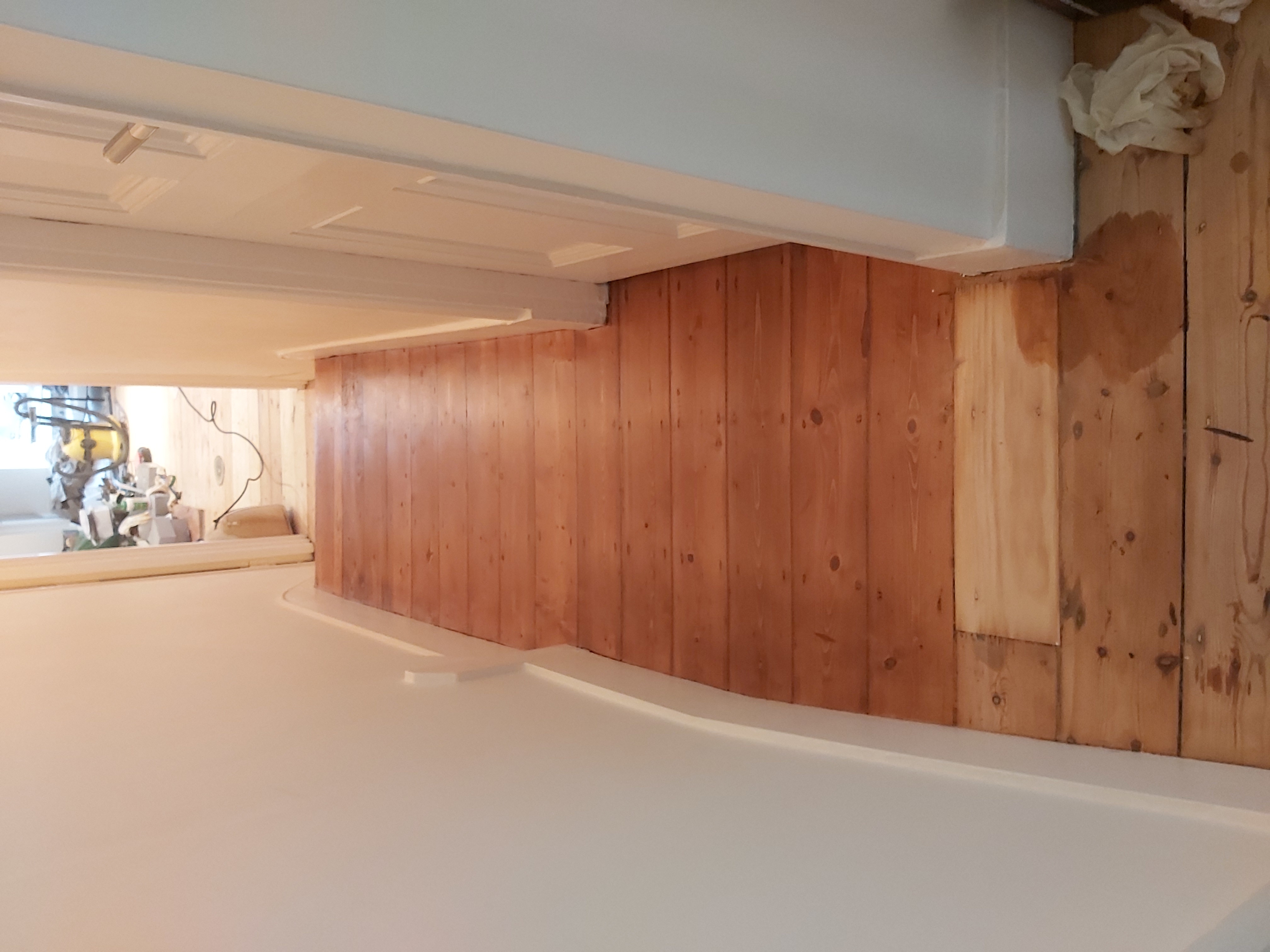 Laminate floor after sanding work in SW9