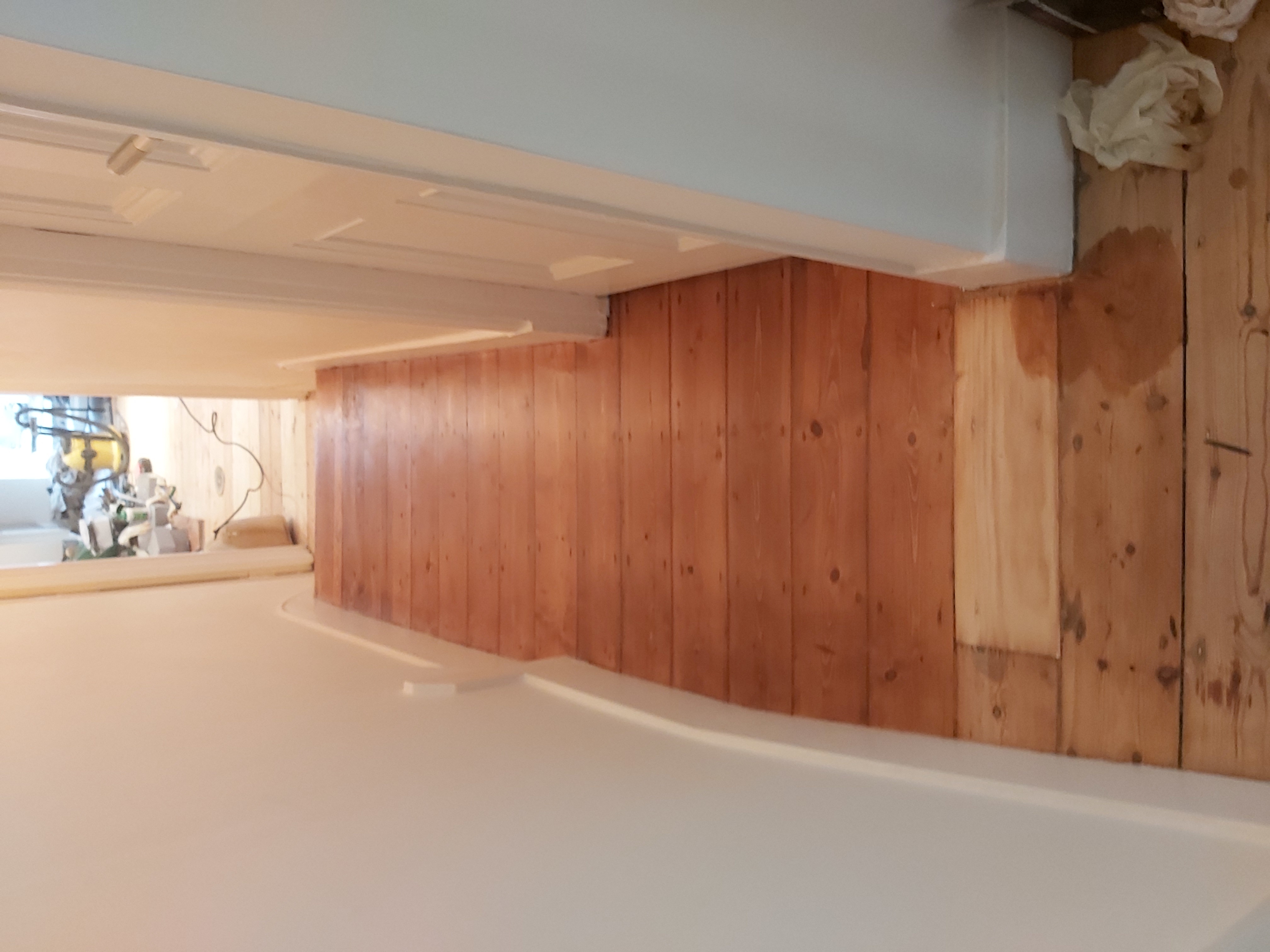 Laminate floor after sanding work in SW9