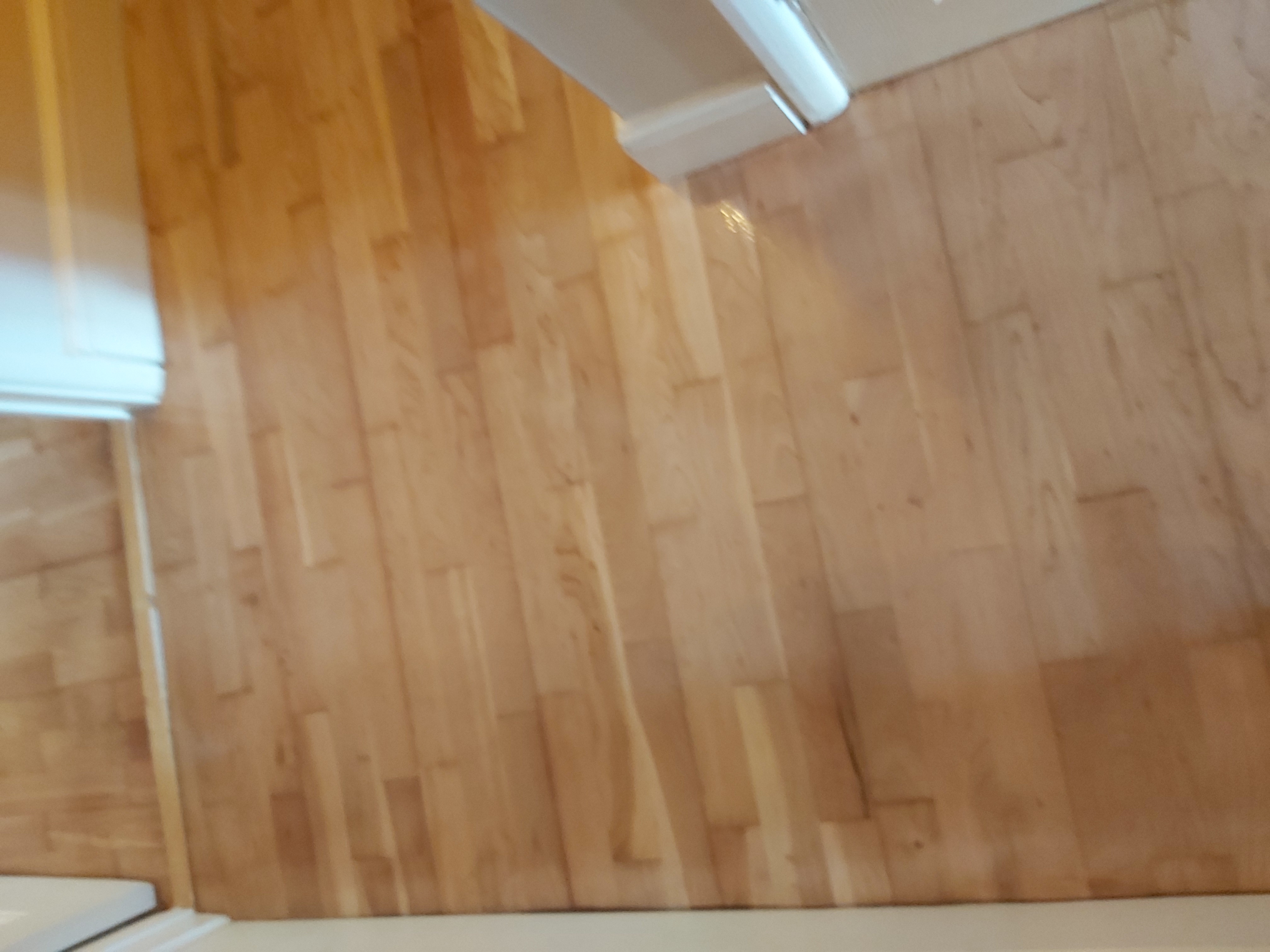 Engineered Wood floor after sanding work in TW19