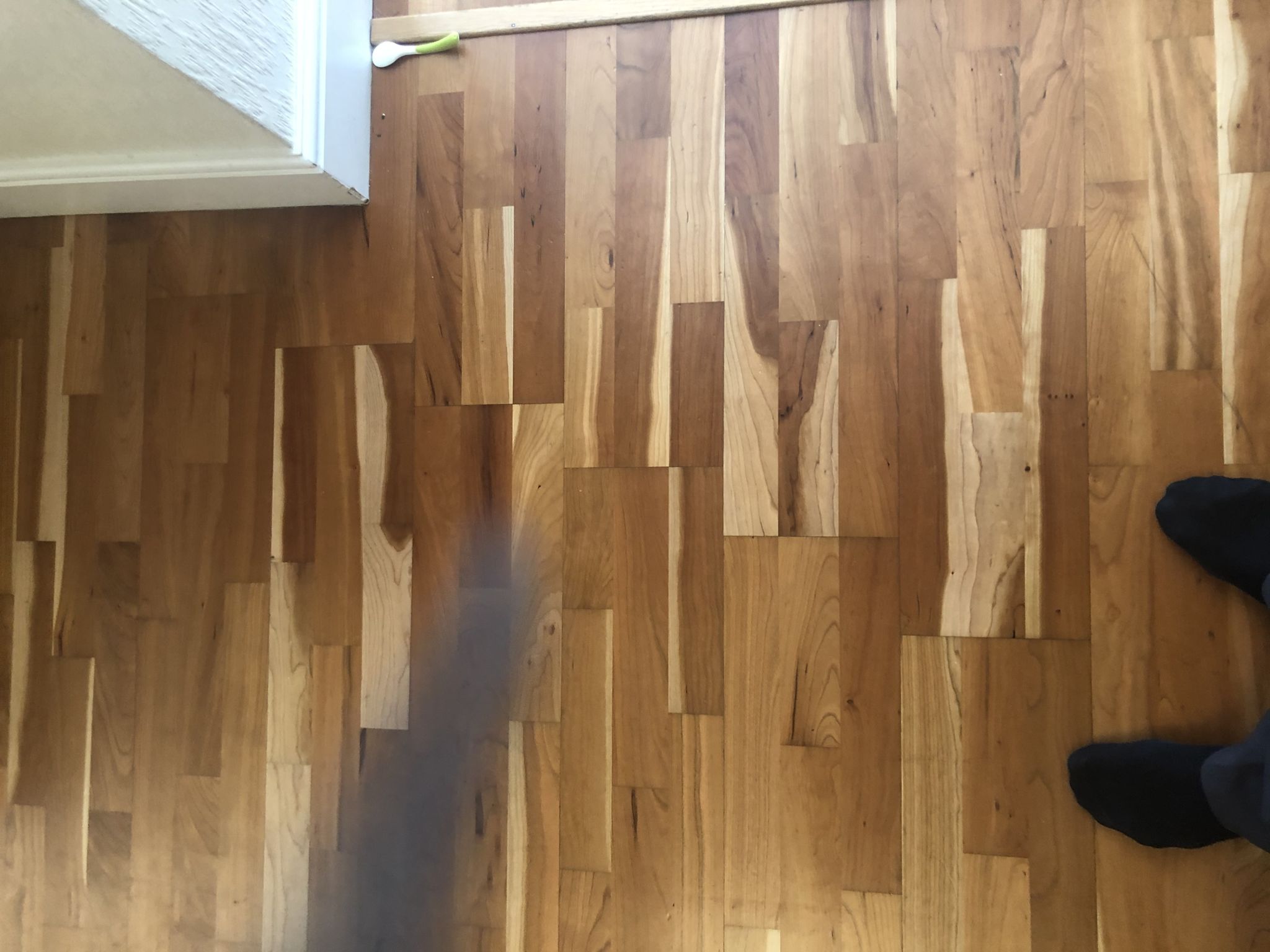 Floor condition before work at TW19