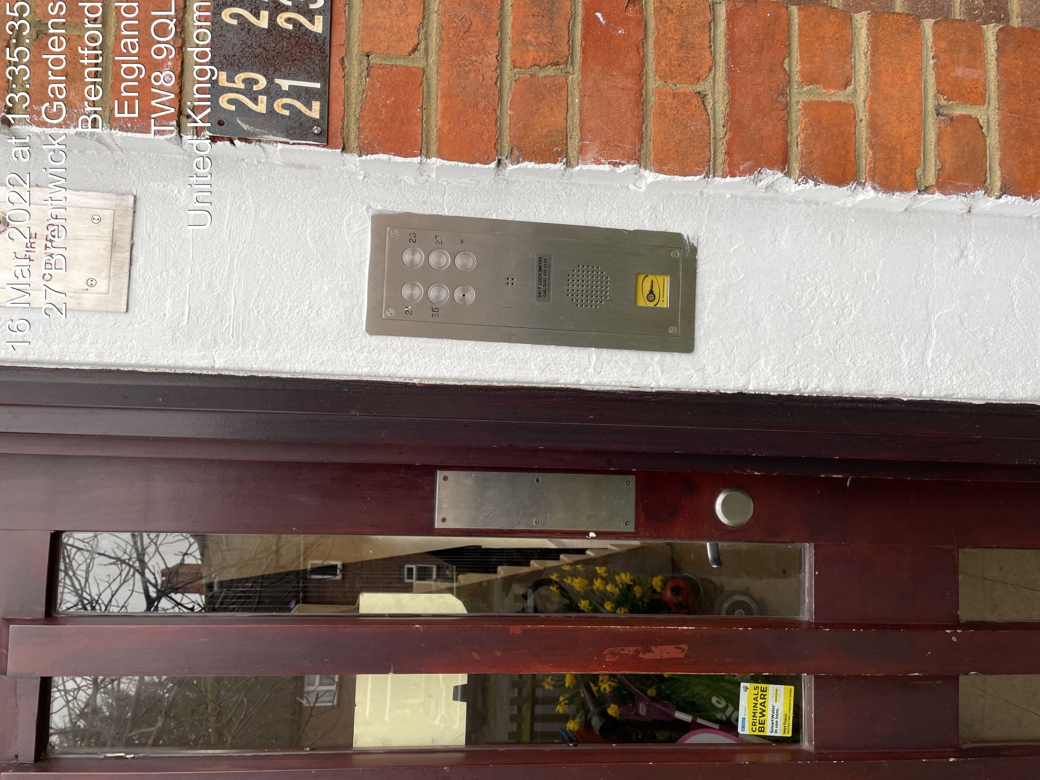 Floor condition before work at TW8