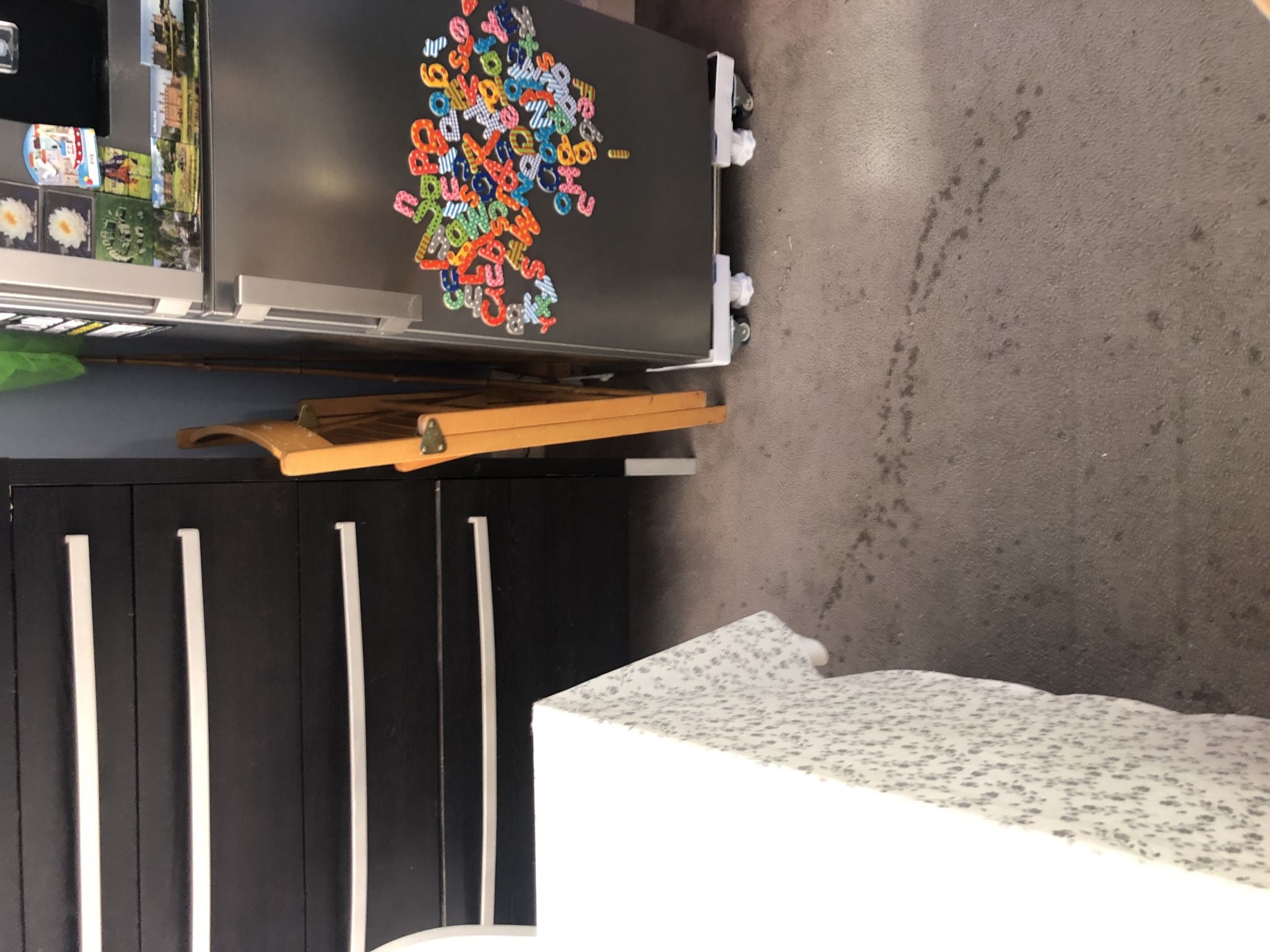 Floor condition before work at UB1