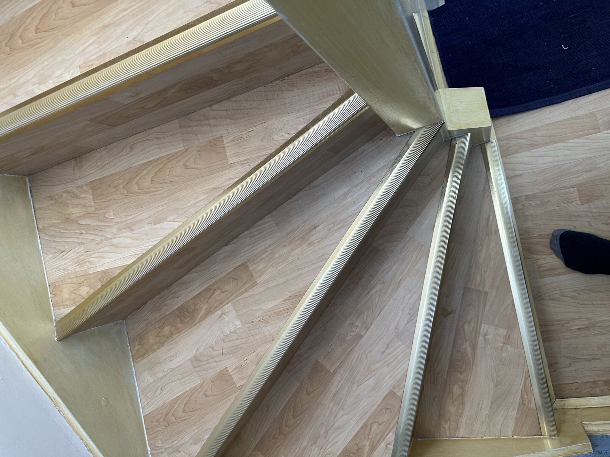 Floor condition before work at W10