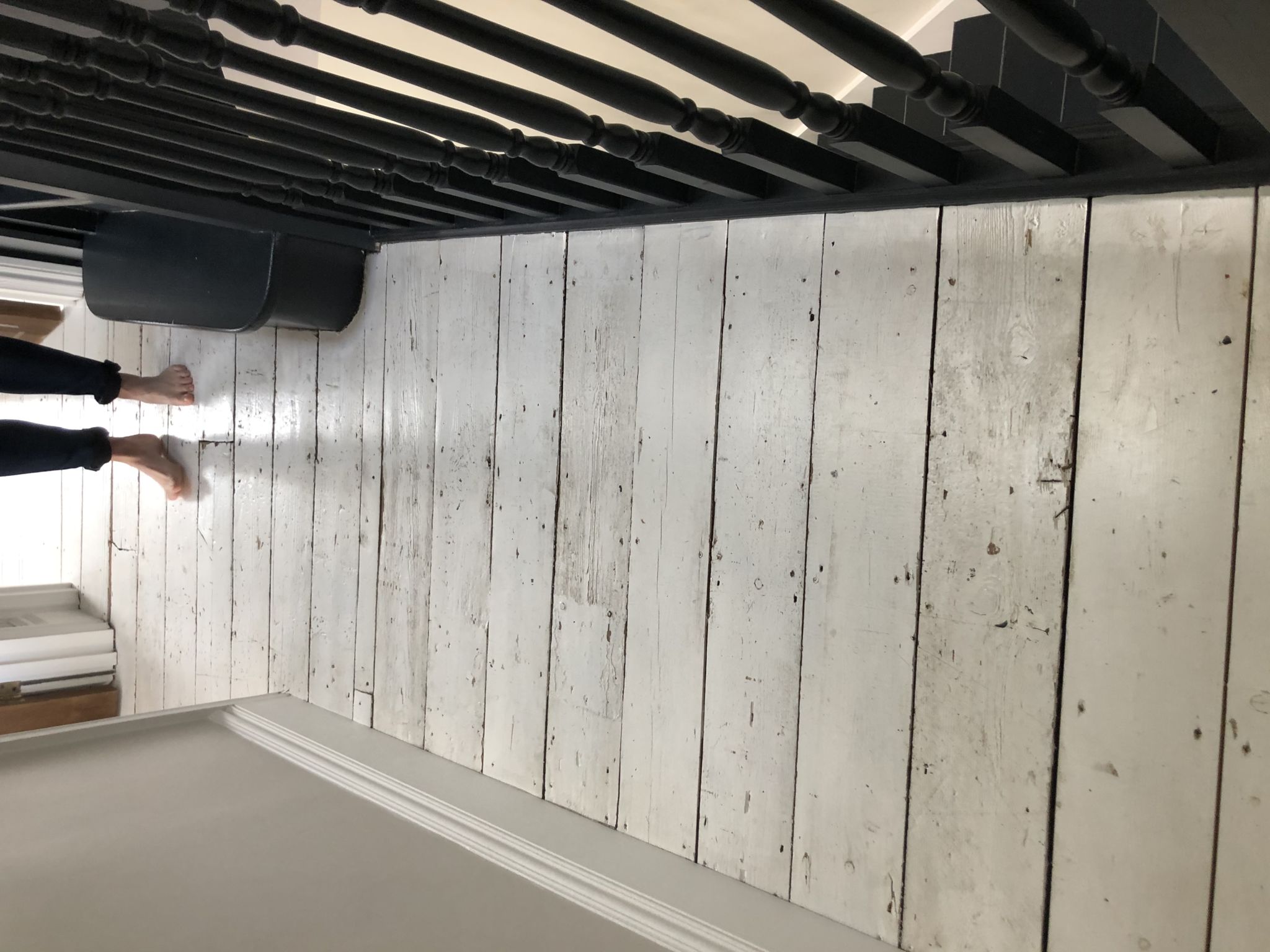 Floor condition before work at W10