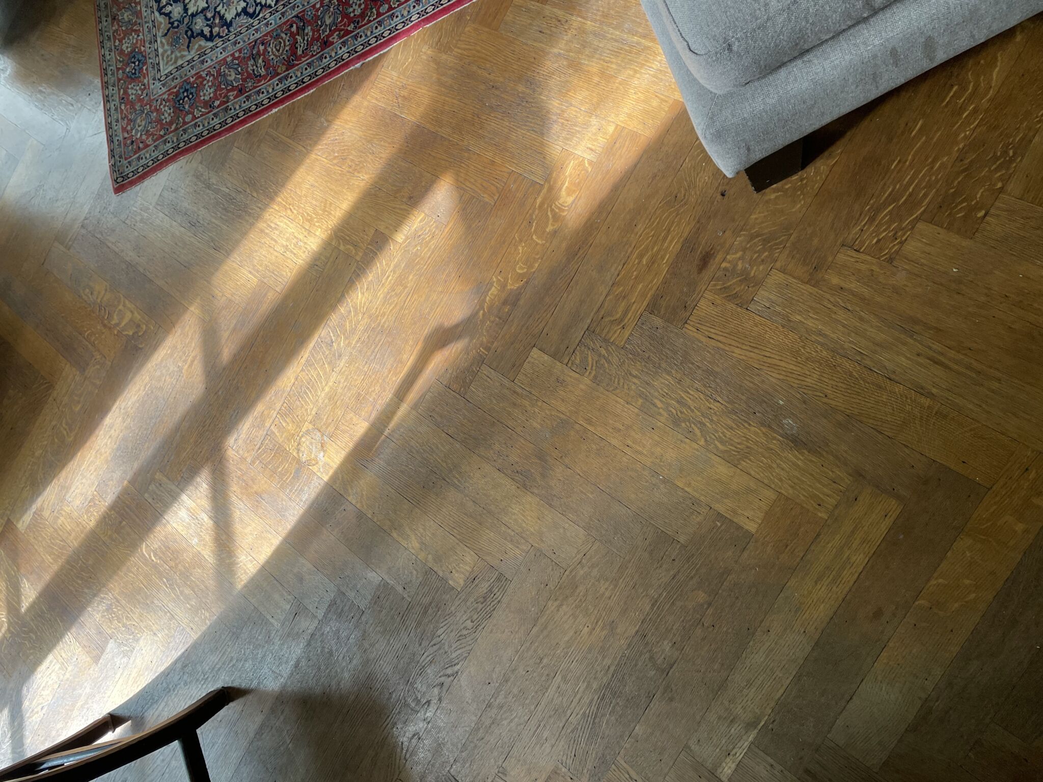 Floor condition before work at W11