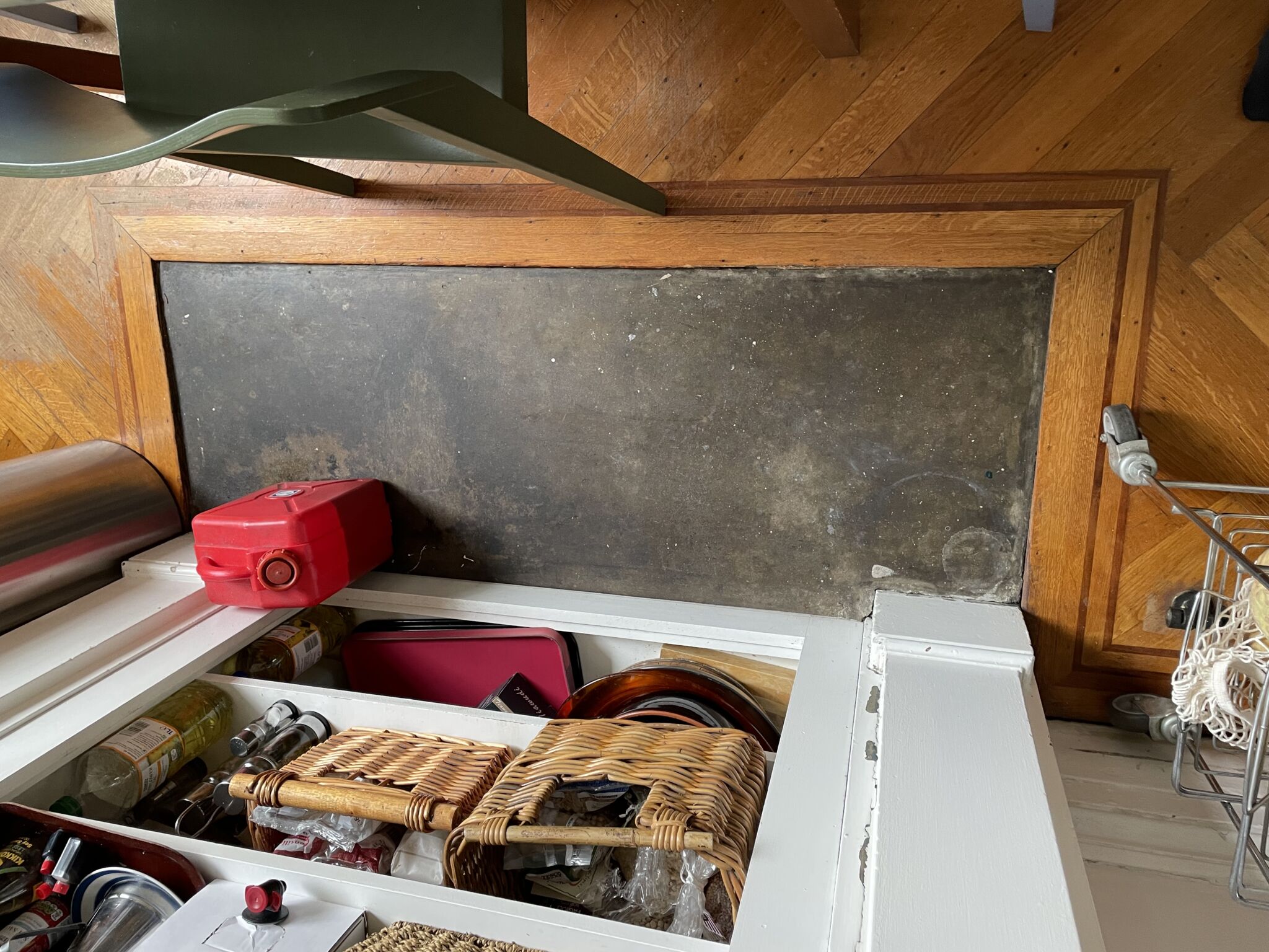 Floor condition before work at W11