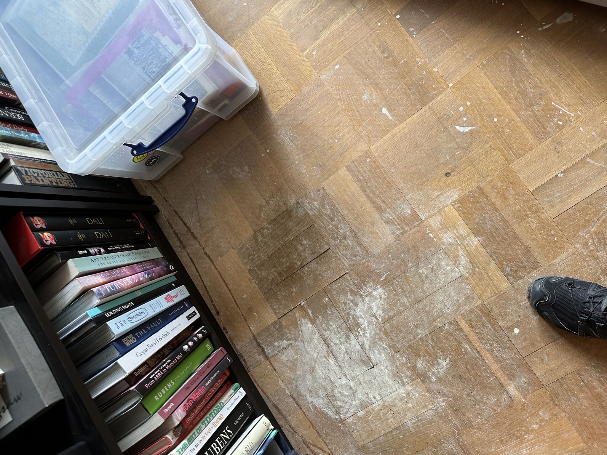 Floor condition before work at W13