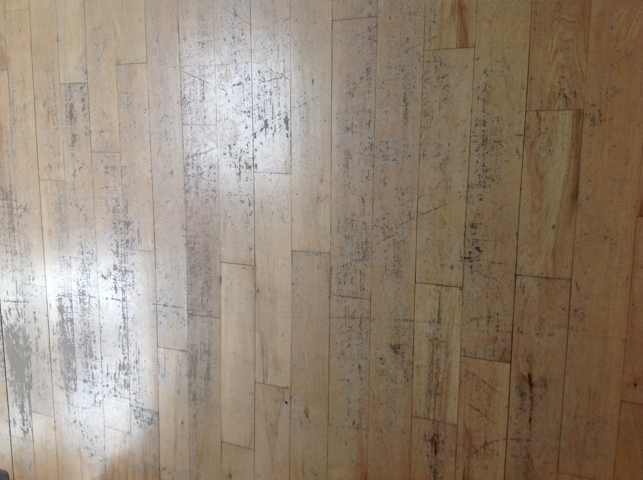 Floor condition before work at W13